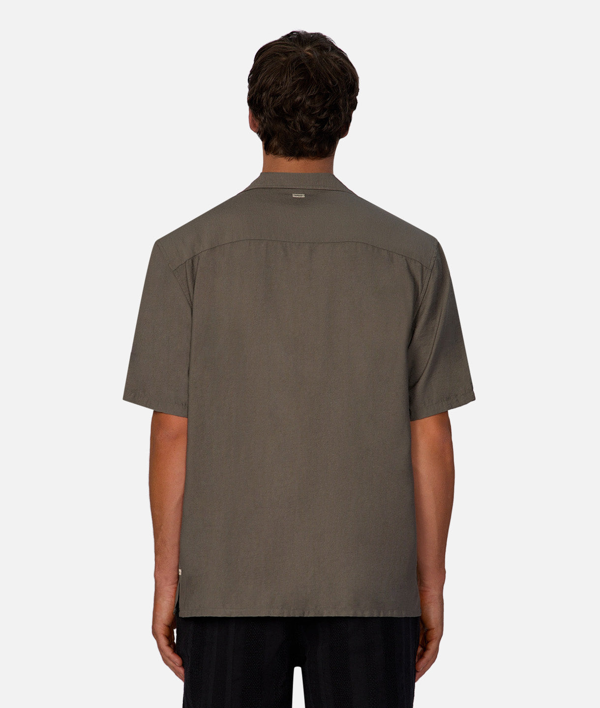 Premium Short Sleeve Periera Shirt for Men - Stylish Oregano Green Casual Wear - Perfect for Office, Travel & Outdoor Activities