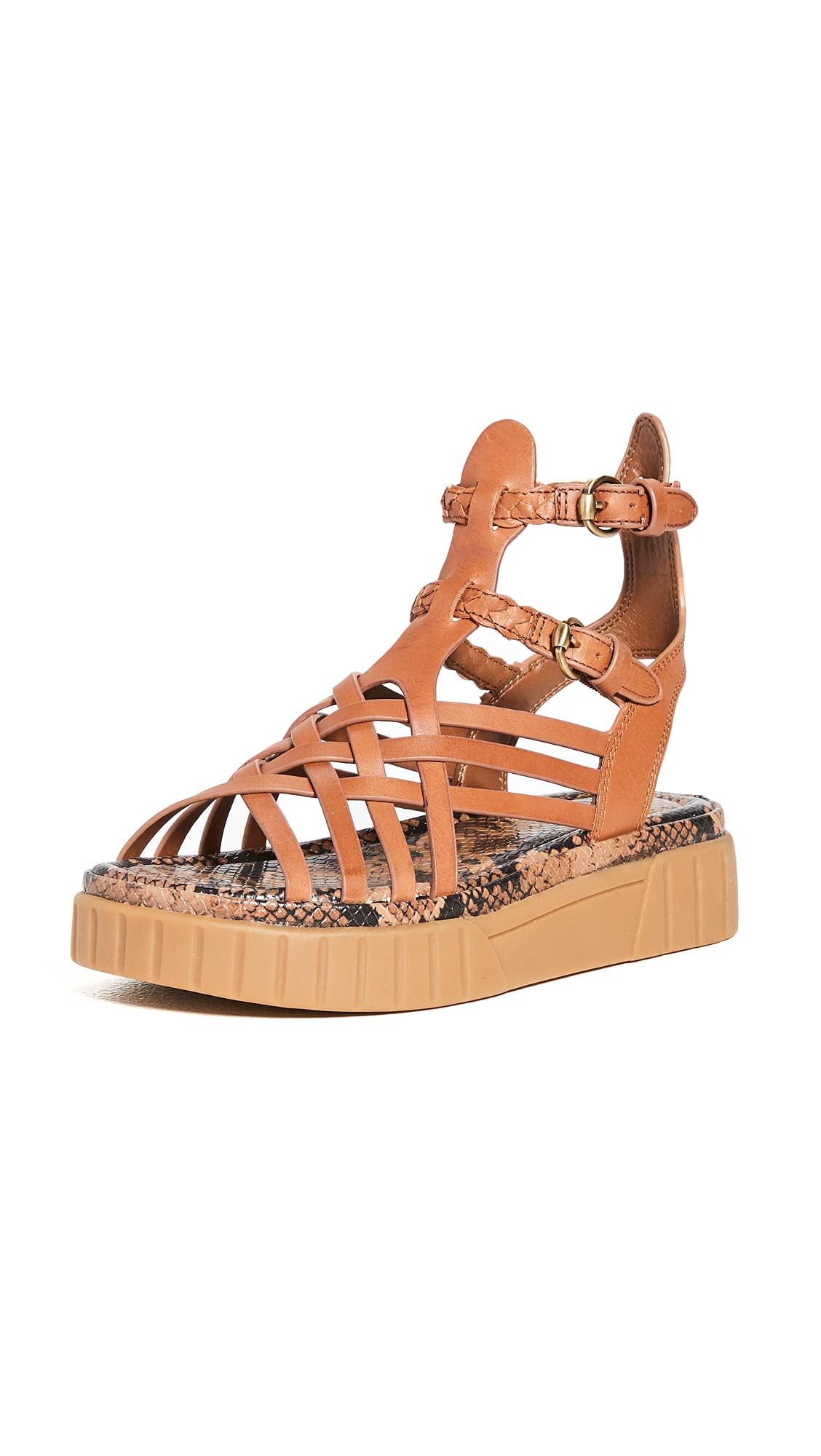 Sam Edelman Women's Geana Strappy Sandals – Comfortable Heeled Summer Sandals for Women | Perfect for Beach, Wedding & Casual Outfits
