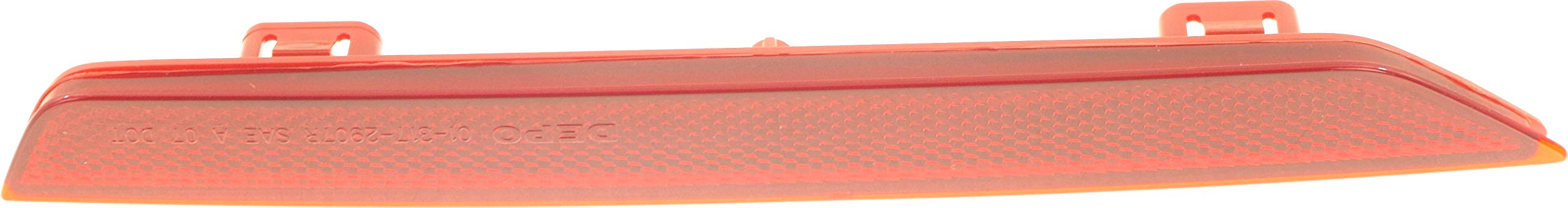 Go-Parts CAPA-Certified Rear Bumper Reflector Light for Honda Odyssey 2011-2017 Right Passenger Side - Perfect Replacement for 2012 2013 2014 2015 2016 Models | Enhanced Night Visibility & Safety