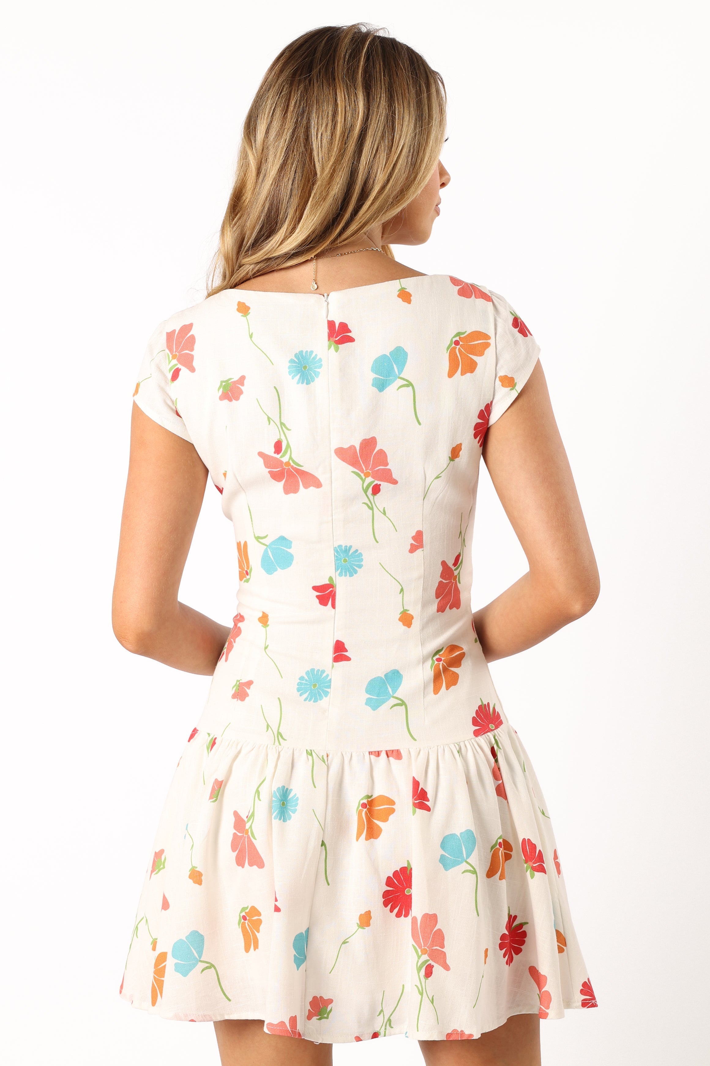 Cassia Mini Dress - Floral Print Summer Dress for Women | Casual, Party & Beach Wear | Lightweight & Comfortable