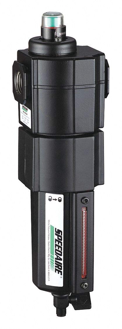 Speedaire 4ZL53 Standard Pneumatic Oil Filter - 250 PSI High Pressure Air Compressor Filter for Industrial & Automotive Use