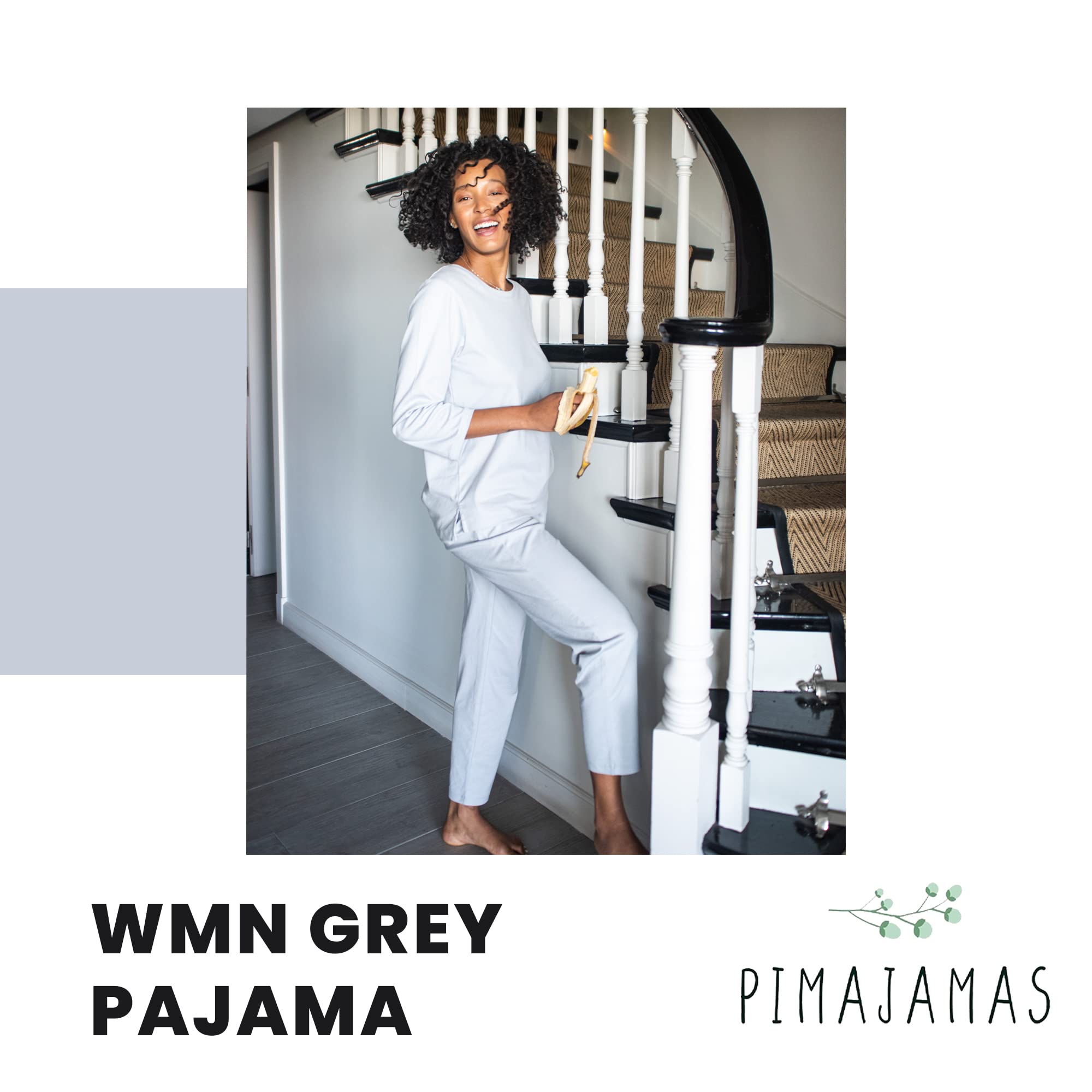 Premium Women's Pajama Sets - 100% Peruvian Pima Cotton Ultra Soft Loungewear - Valentine's Day Gift for Her - Perfect for Sleepwear, Relaxation & Romantic Nights