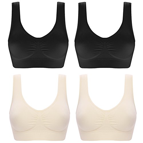 Black/Nude 4 Pack