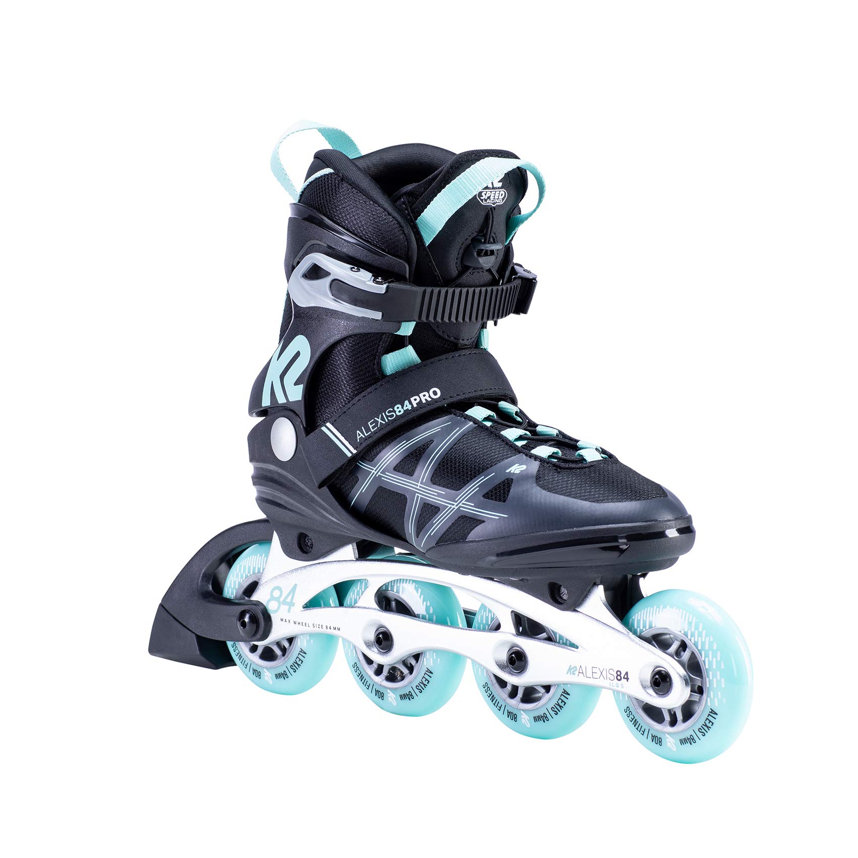 K2 Skate Alexis 84 Pro Inline Skates for Women - High Performance Rollerblades with Comfortable Fit - Perfect for Fitness, Outdoor Skating & Urban Commuting