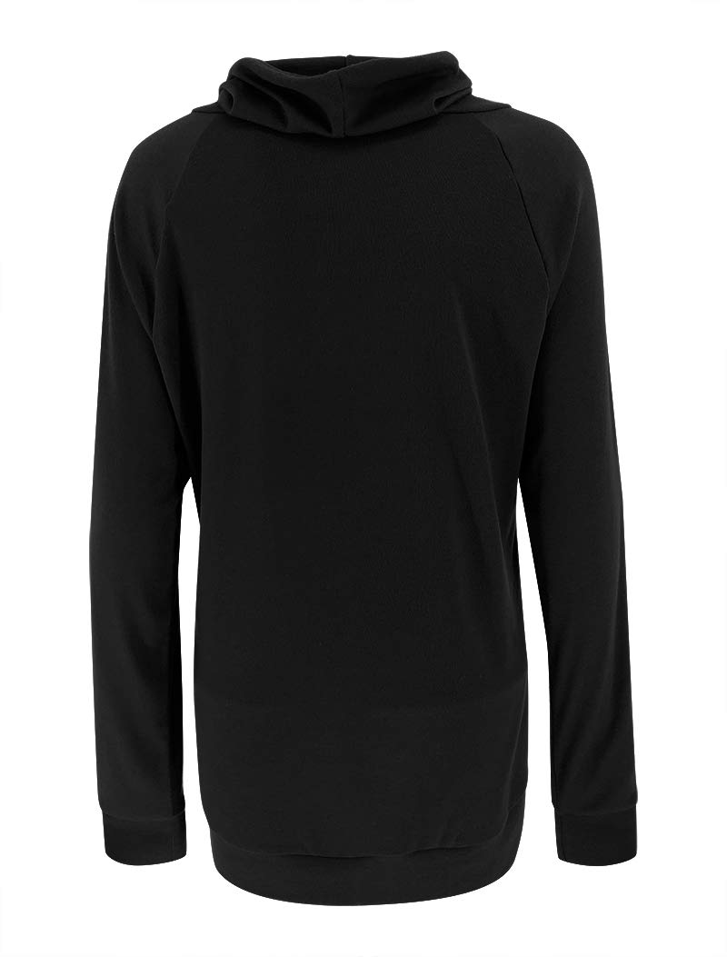 Fallorchid Women's Cowl Neck Tunic Tops - Long Sleeve Pullover Sweatshirt with Drawstring | Casual Loungewear for Fall & Winter | Perfect for Work, Travel & Everyday Comfort