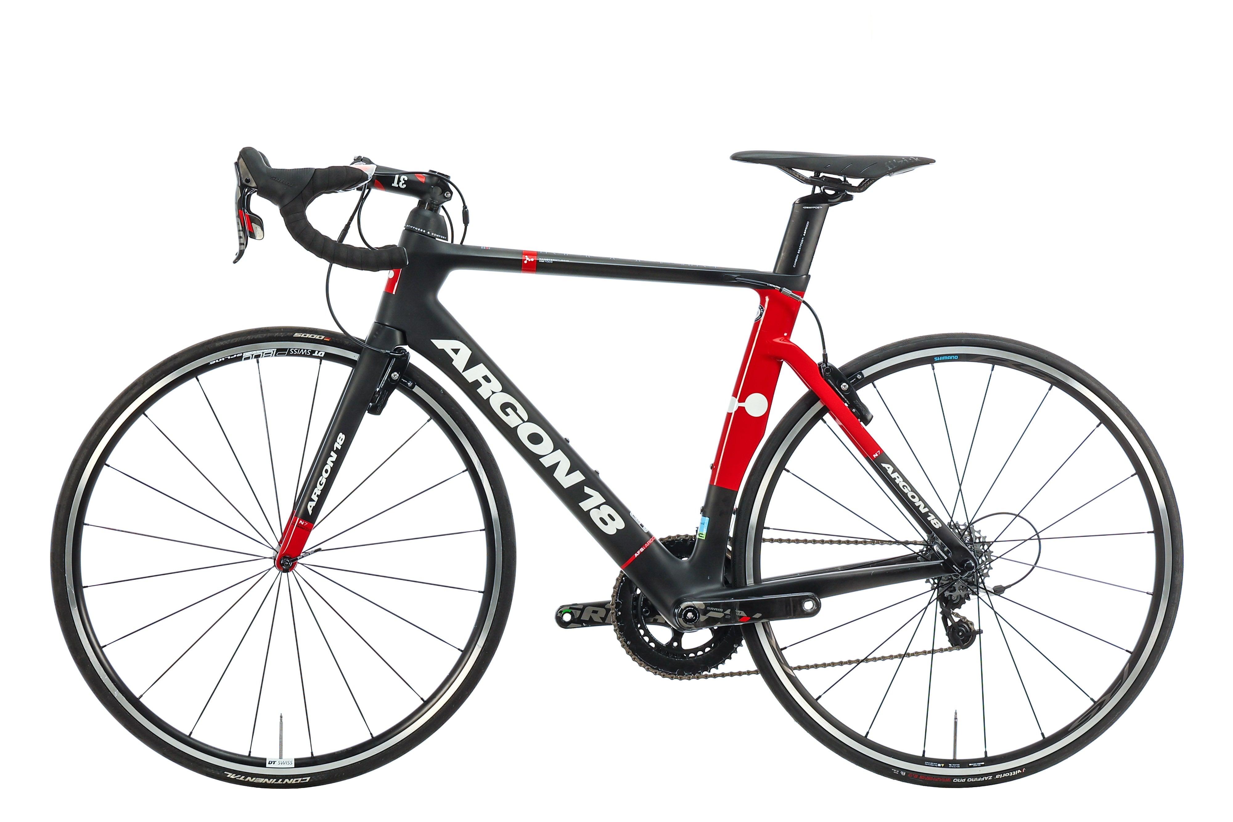 Argon 18 Nitrogen Road Bike - Lightweight Carbon Frame, Medium Size (54cm) for Men & Women - Perfect for Racing, Commuting & Long-Distance Cycling