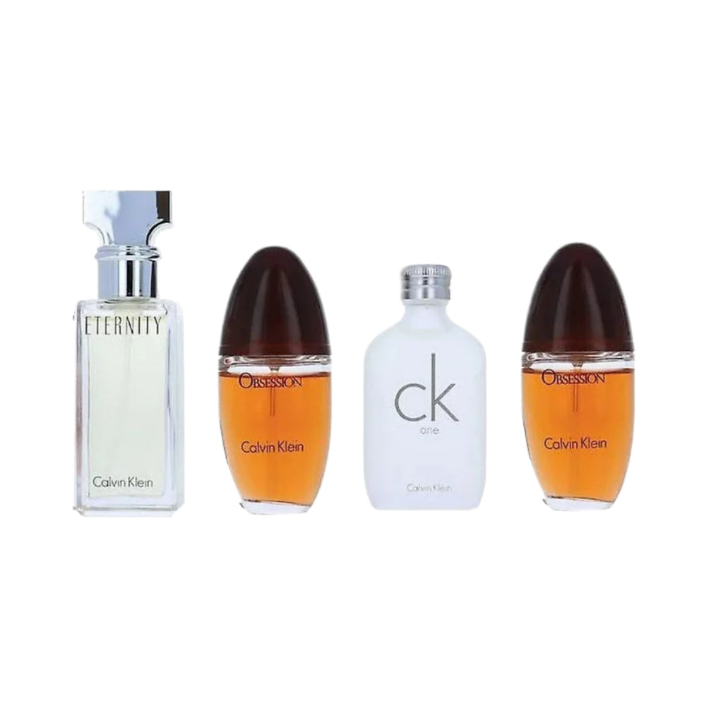 4-Piece Mini Perfume Collection - 4X15ml Travel-Size Fragrance Set for Women & Men - Perfect for Gifts, Travel, and Everyday Use