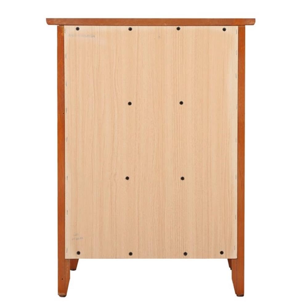 Glory Furniture Daniel 3-Drawer Oak Nightstand - Bedside Table for Bedroom, Living Room & Guest Room Storage