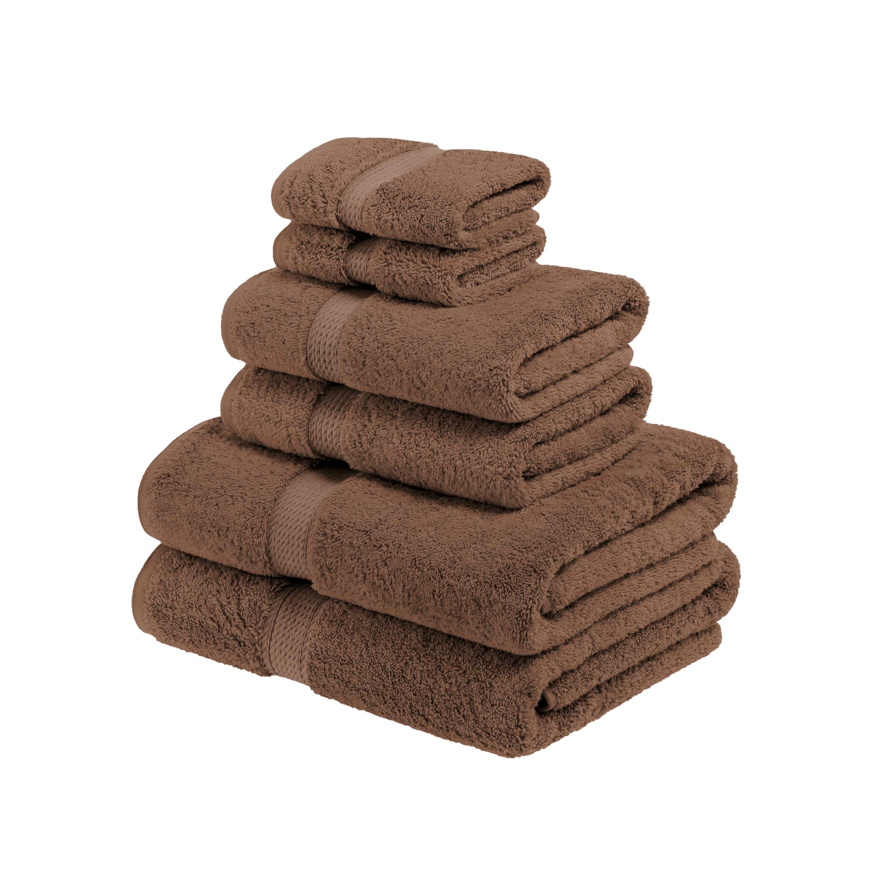 Premium 6-Piece Egyptian Cotton Towel Set - Ultra Soft, Heavyweight & Luxurious Bath Towels for Spa, Hotel & Home Use