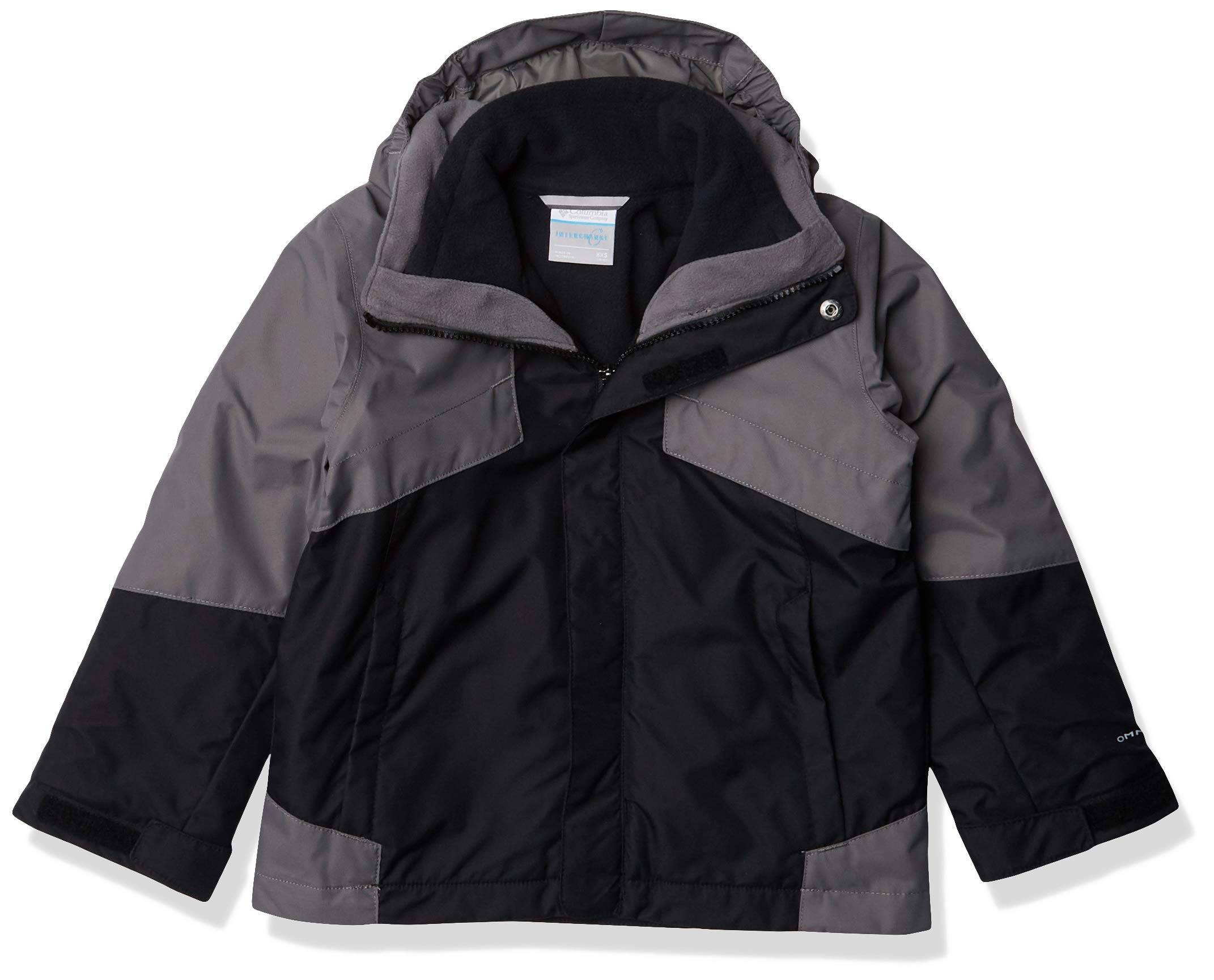 Columbia Boys Bugaboo II Fleece Interchange Jacket - Warm Winter Coat for Kids Outdoor Activities, Hiking & Snow Play