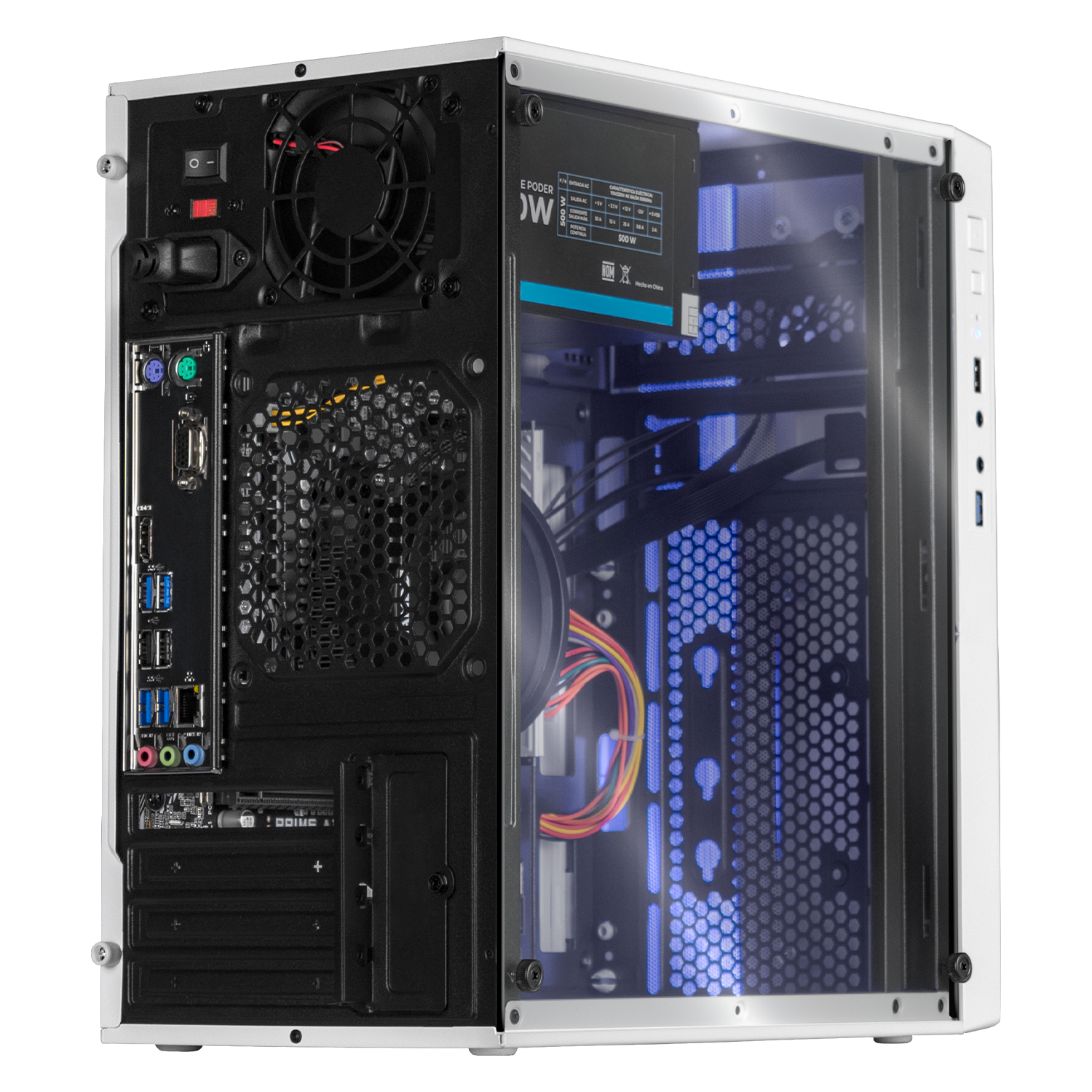 Xtreme PC Gaming Desktop - AMD Radeon Vega Ryzen 5 4600G, 16GB RAM, 500GB SSD, 23.8
