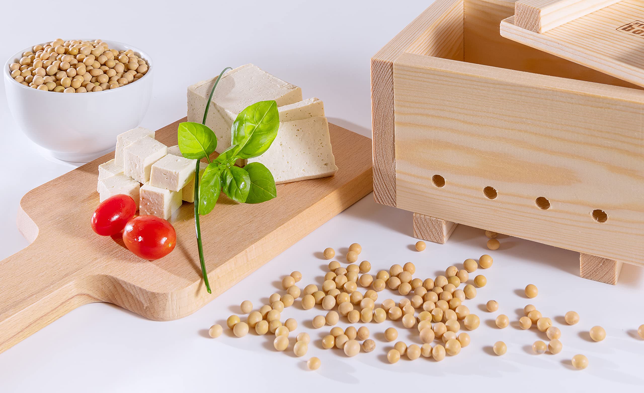 Premium 500g Italian Handmade Tofu Maker Kit - Perfect for Vegan Cooking, Homemade Soy Milk & DIY Tofu Making at Home