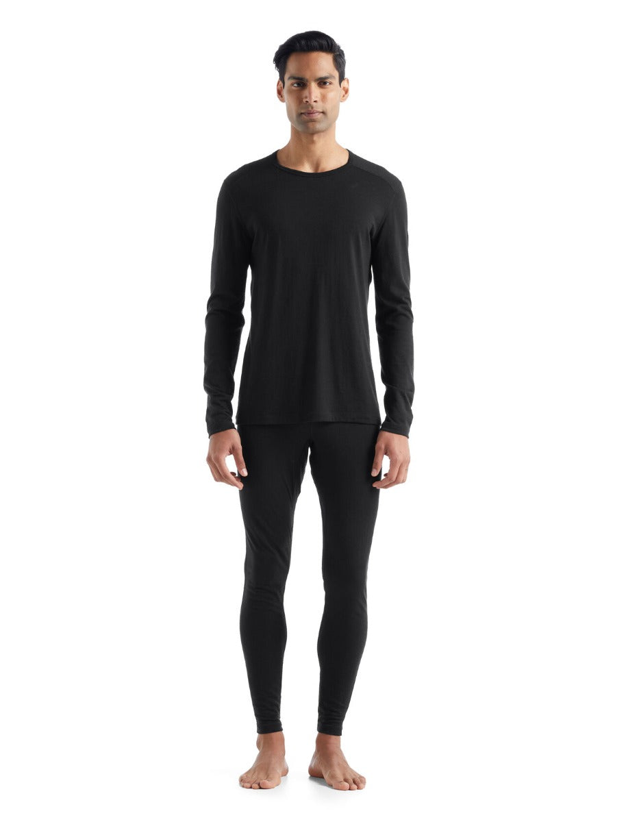 Men's Merino 200 Oasis Thermal Leggings by Icebreaker - Warm Winter Base Layer for Hiking, Skiing & Outdoor Activities