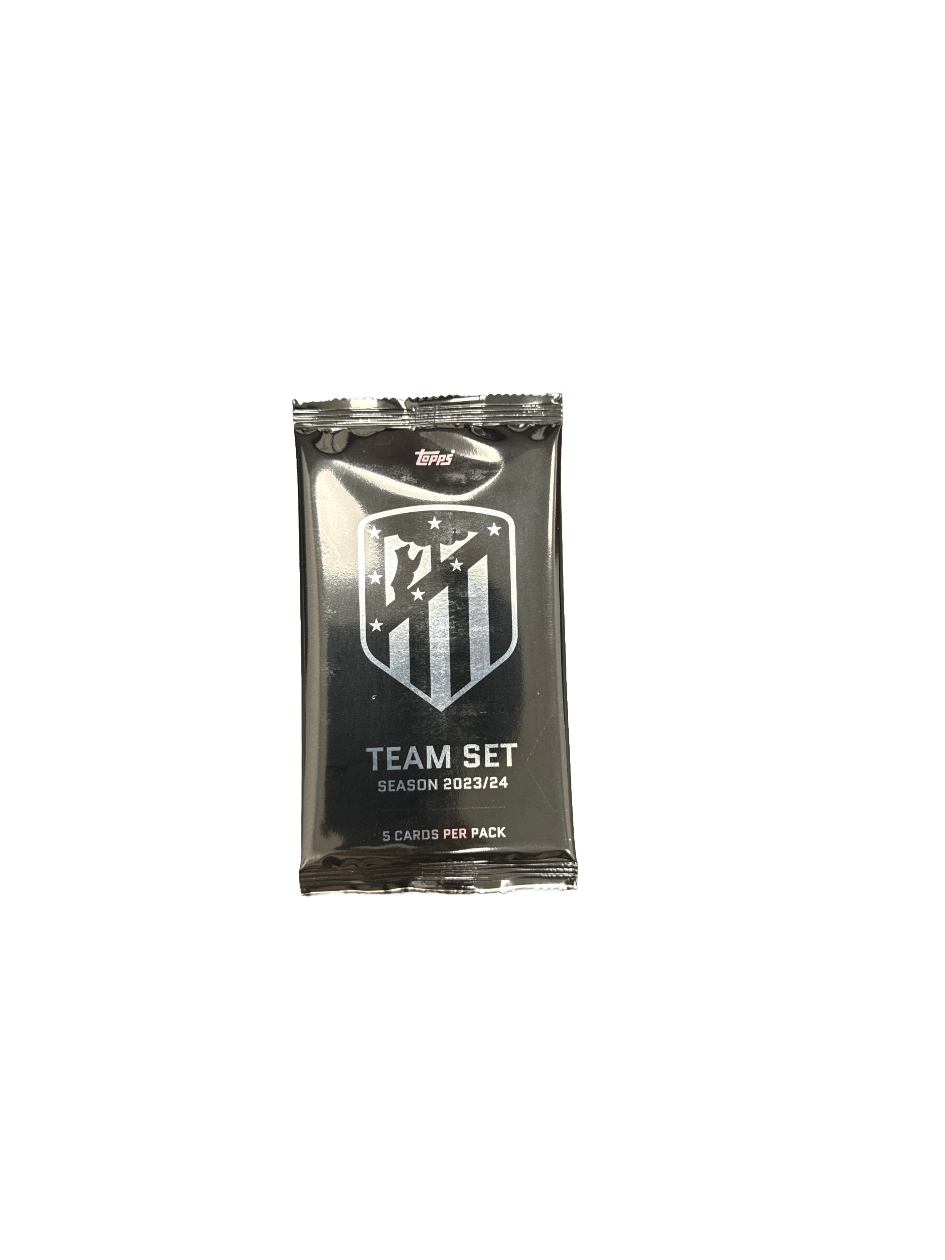Official Topps Atlético de Madrid 23/24 Team Set Single Pack - Collectible Soccer Trading Cards for Fans & Gift Ideas