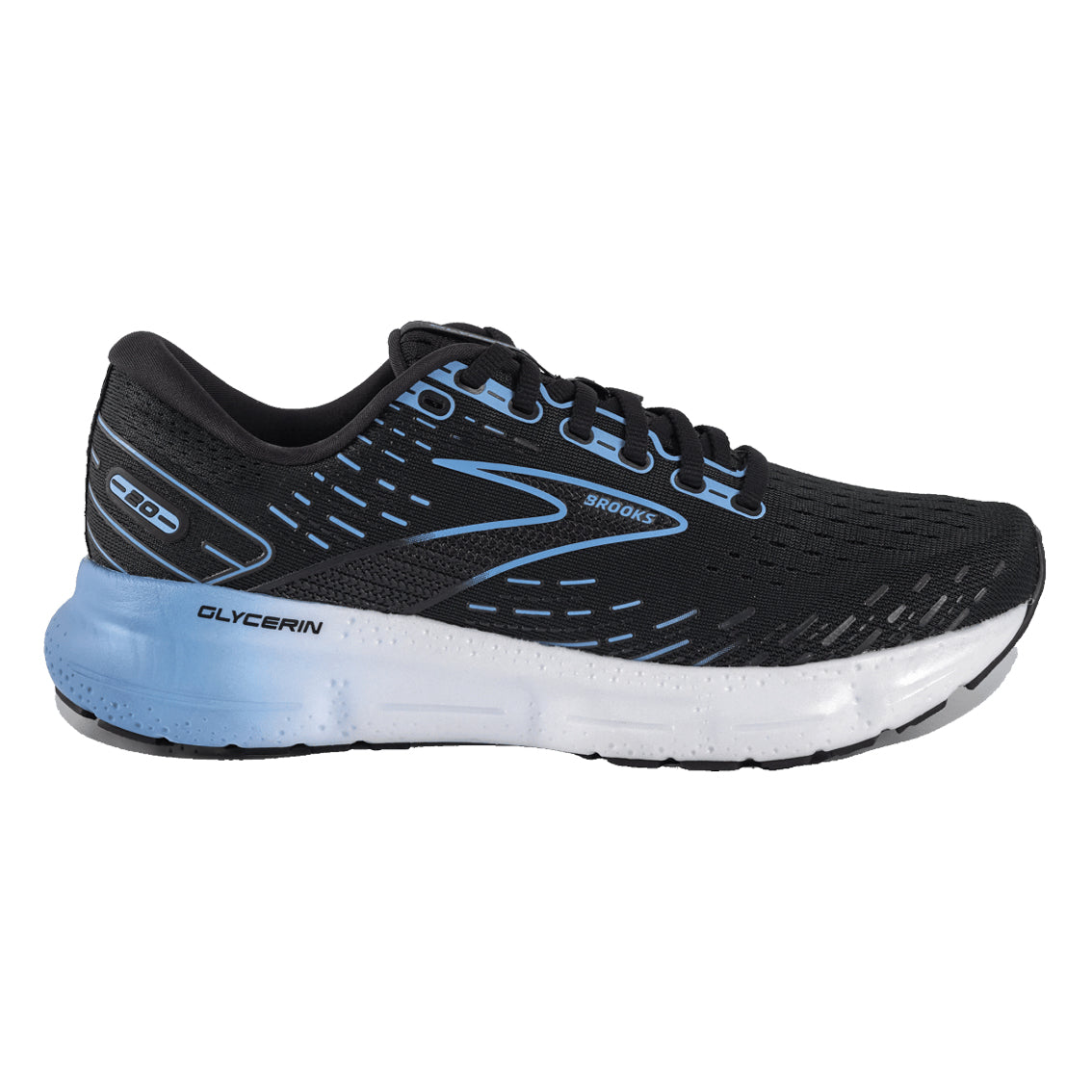 Women's Brooks Glycerin 20 Running Shoes - Premium Cushioned Sneakers for Women - Lightweight & Supportive Road Running Shoes - Perfect for Jogging, Marathon Training & Daily Workouts
