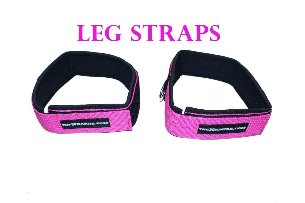 Leg and Thigh Support Straps for Workout, Running & Fitness - Adjustable Compression Bands for Muscle Support & Recovery - Ideal for Gym, Yoga & Sports Training