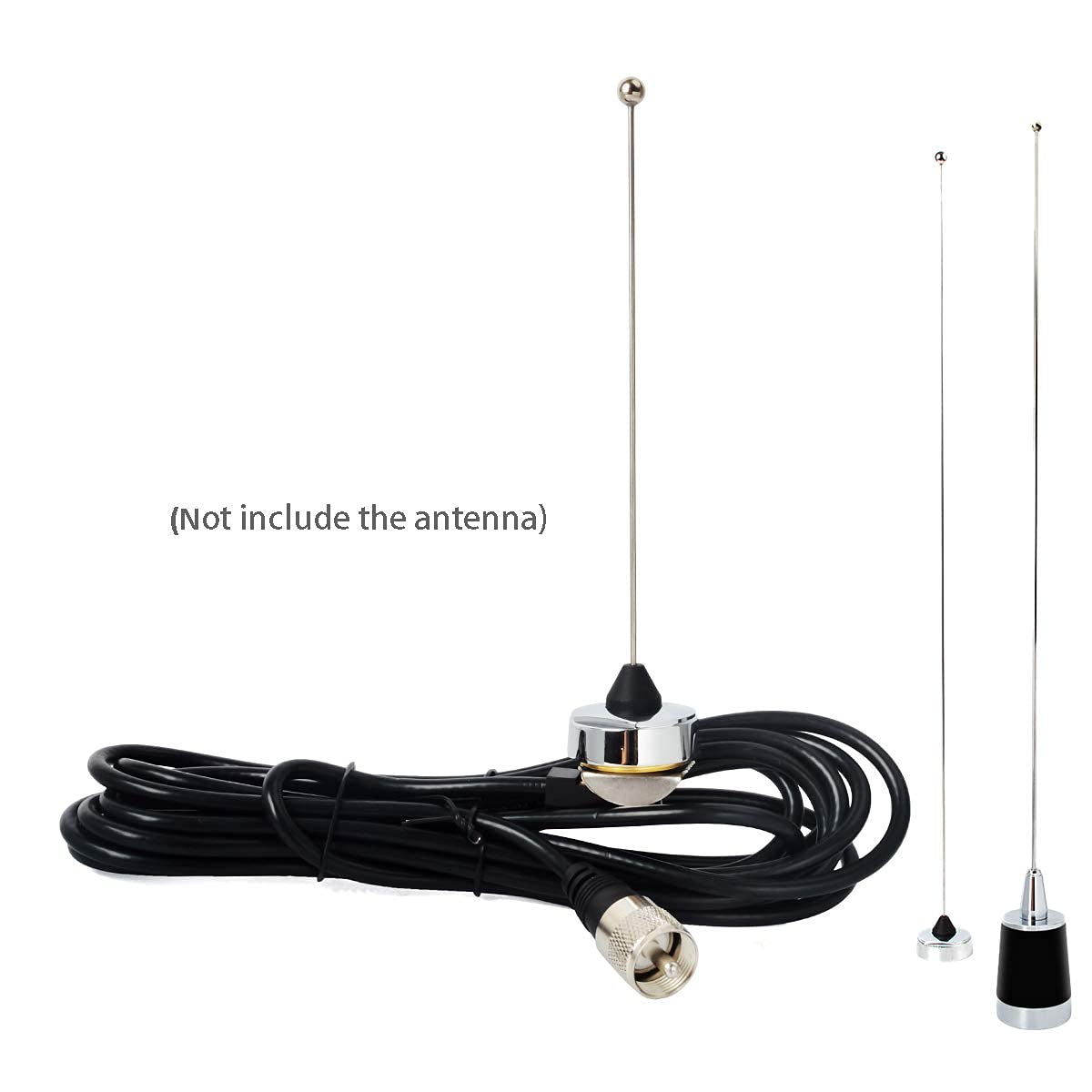 UAYESOK NMO Trunk Lip Antenna Mount Bracket - 3/8