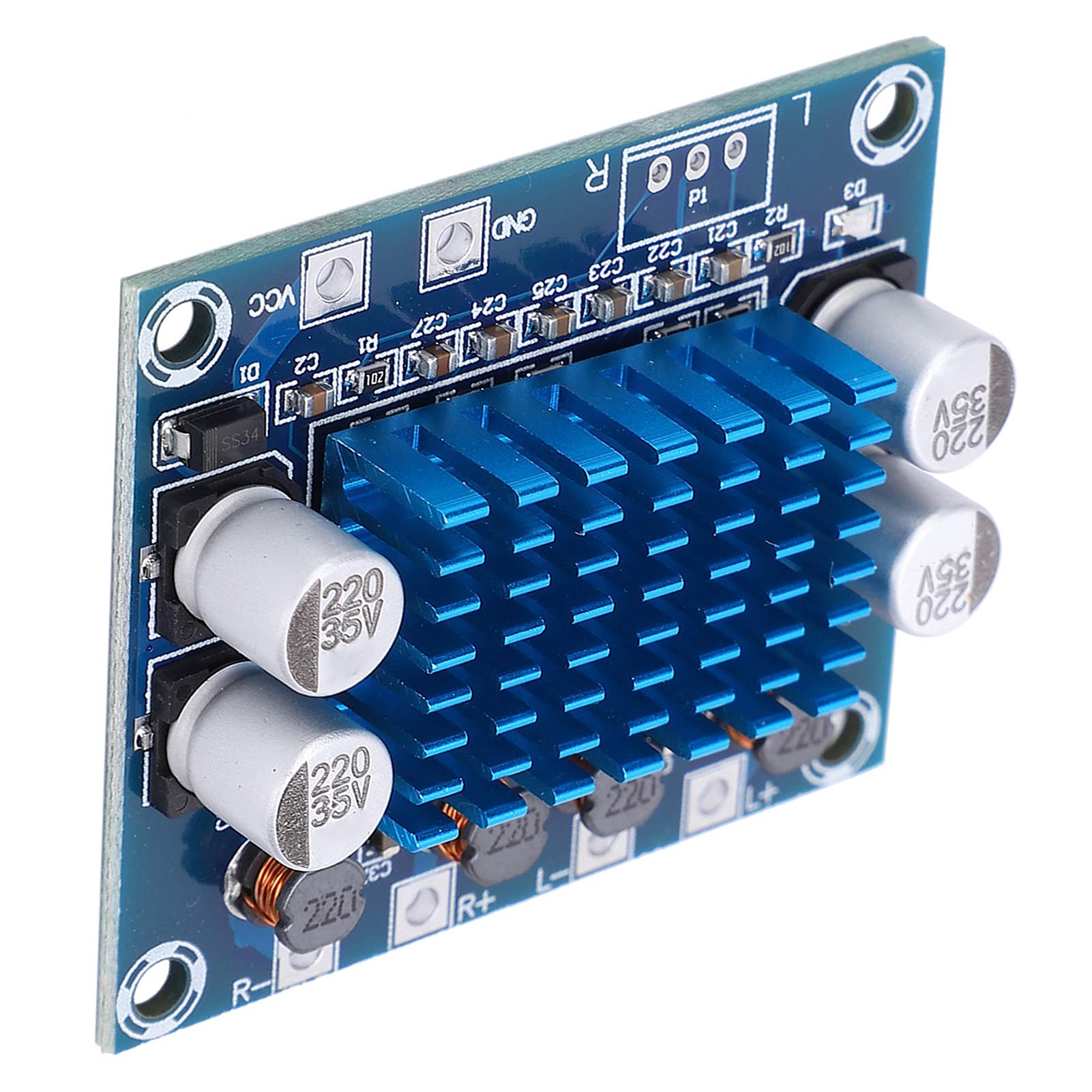 High Power Digital Audio Amplifier Board - Stable Structure for Home & Professional Use | DIY Projects, Home Theater, Studio Sound Systems