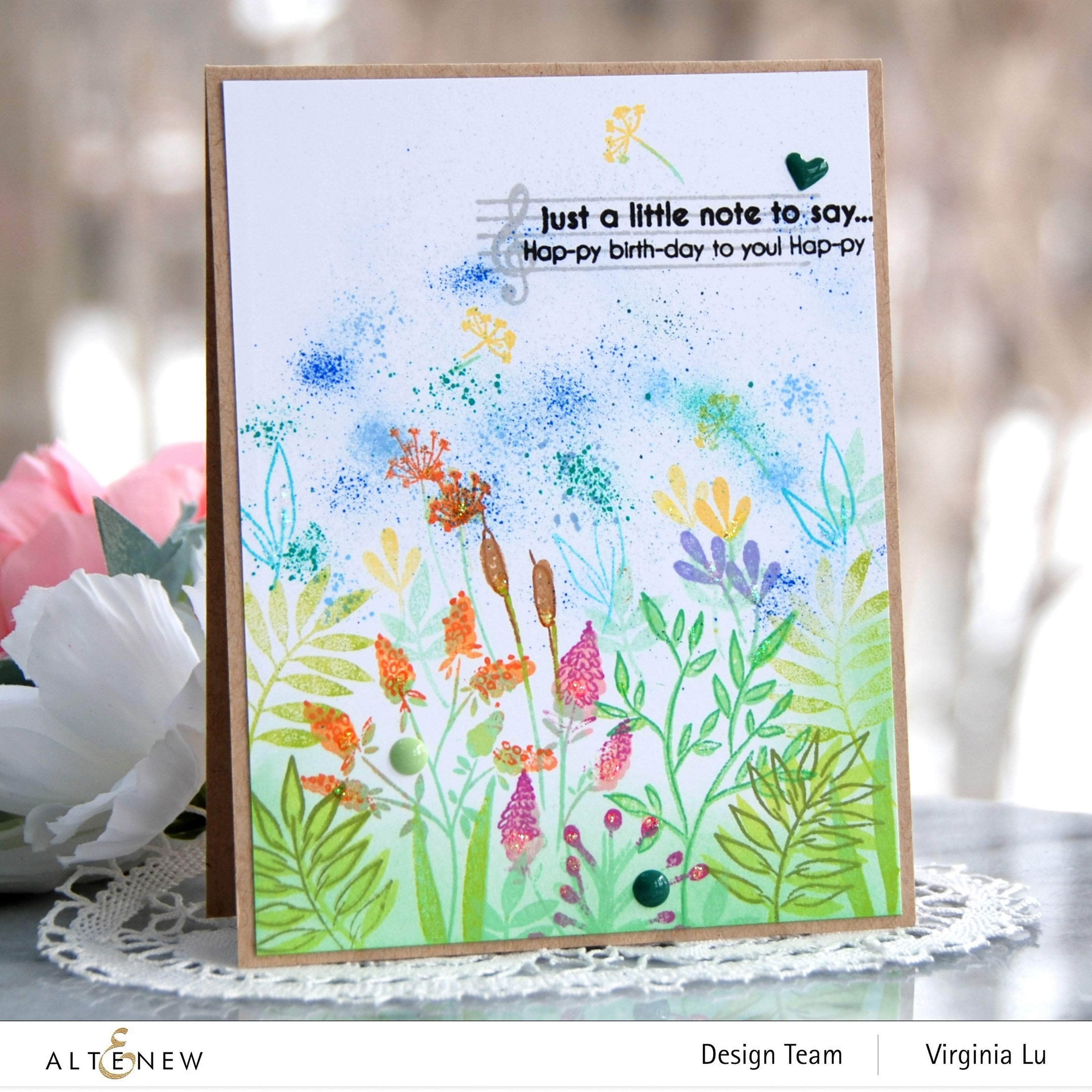 Happy Birthday Stamp Set for DIY Greeting Cards, Scrapbooking & Party Invitations - Perfect for Handmade Crafts & Personalized Gifts