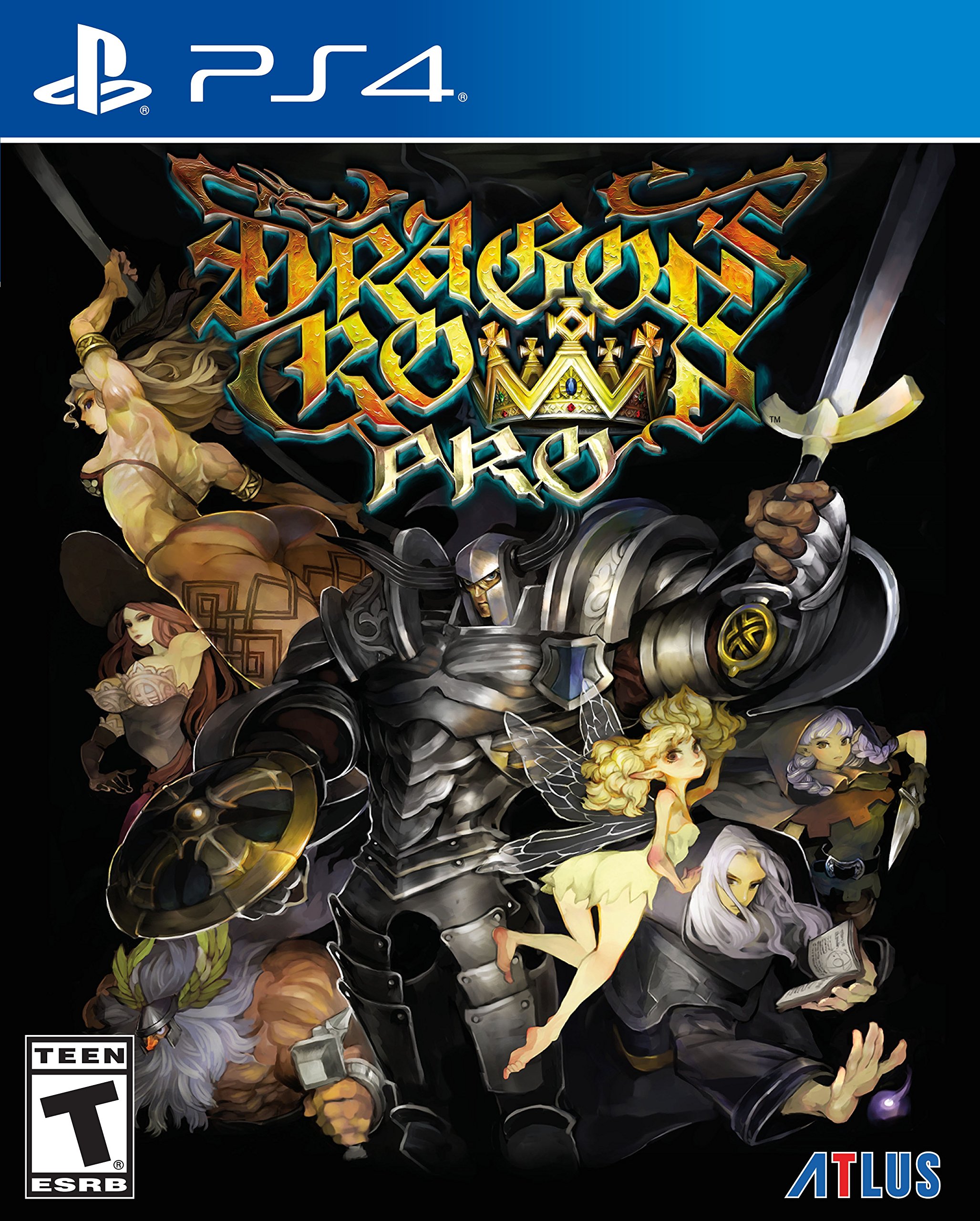 Dragon's Crown Pro: Standard Edition - PS4 Game for PlayStation 4 | Epic Fantasy Action RPG | Perfect for Co-op Play & Fantasy Adventure Lovers