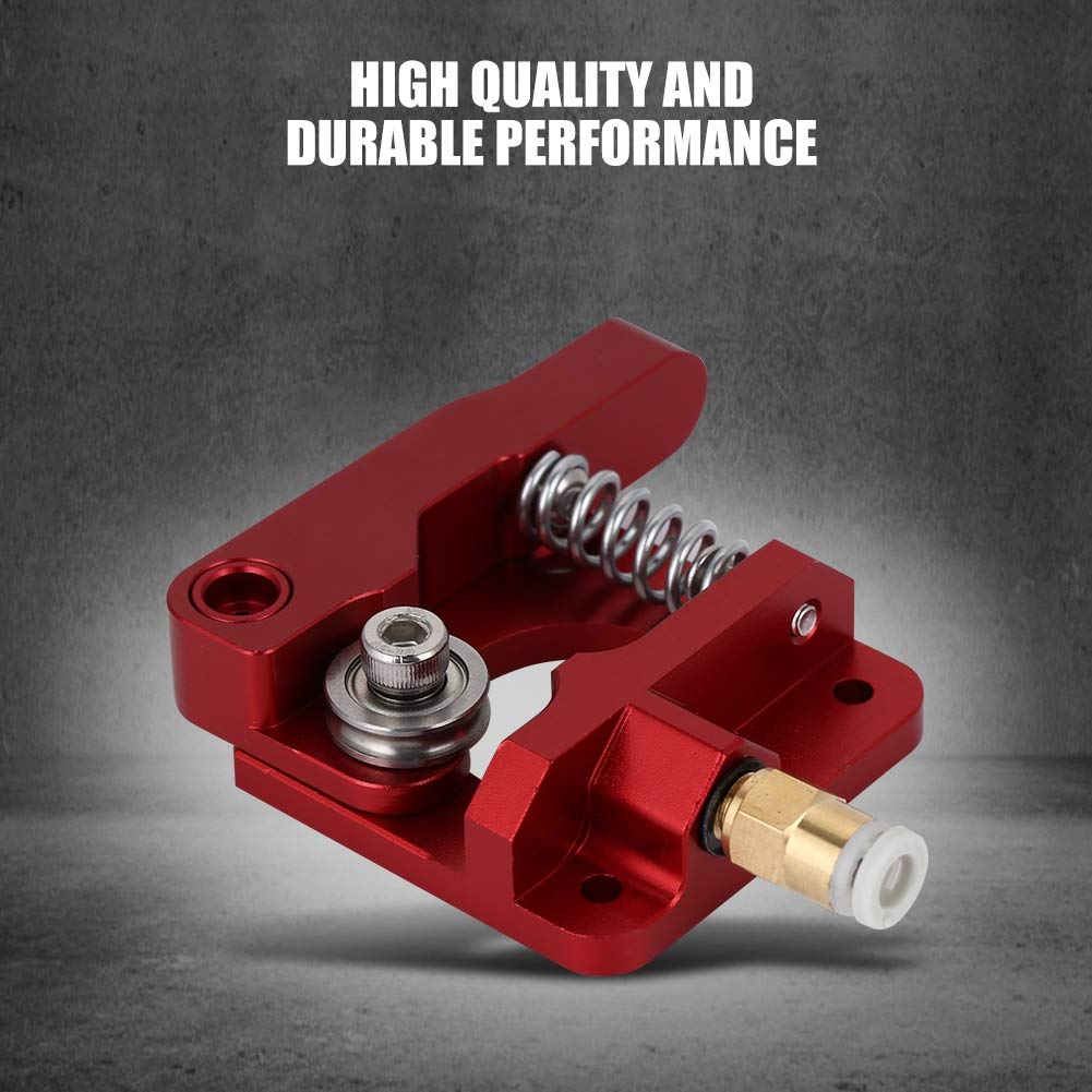 MK8 Extruder Drive Feed Kit - Upgraded Aluminum 3D Printer Replacement Parts for Creality Ender 3, CR-10 Series (S/S4/S5) - DIY Upgrade Kit for Smoother Printing & Enhanced Durability - Perfect for Home 3D Printing, Prototyping & Maker Projects