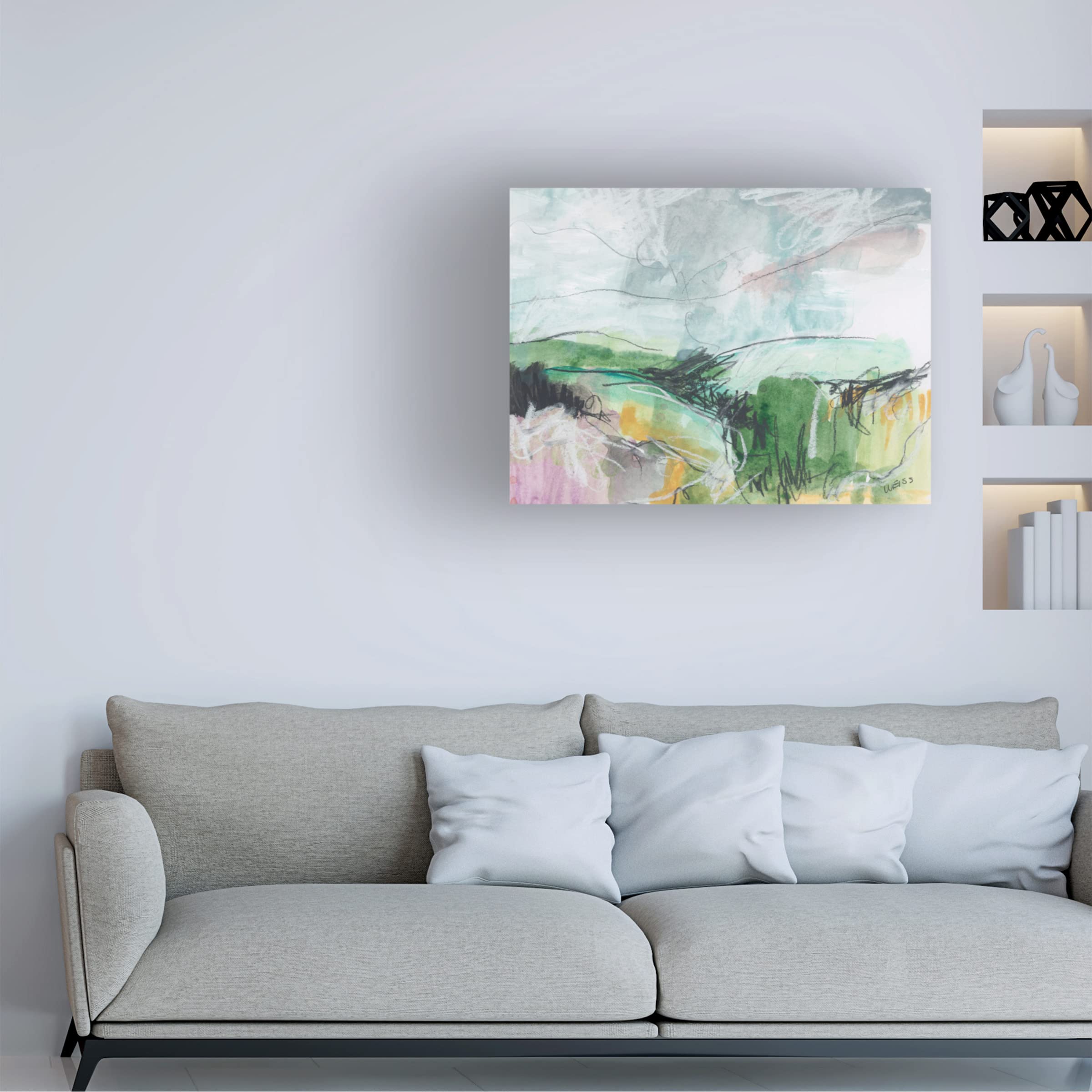 Trademark Fine Art 'The Mystery Which Binds' Canvas Wall Art by Jan Weiss - Perfect for Living Room, Bedroom & Office Decor