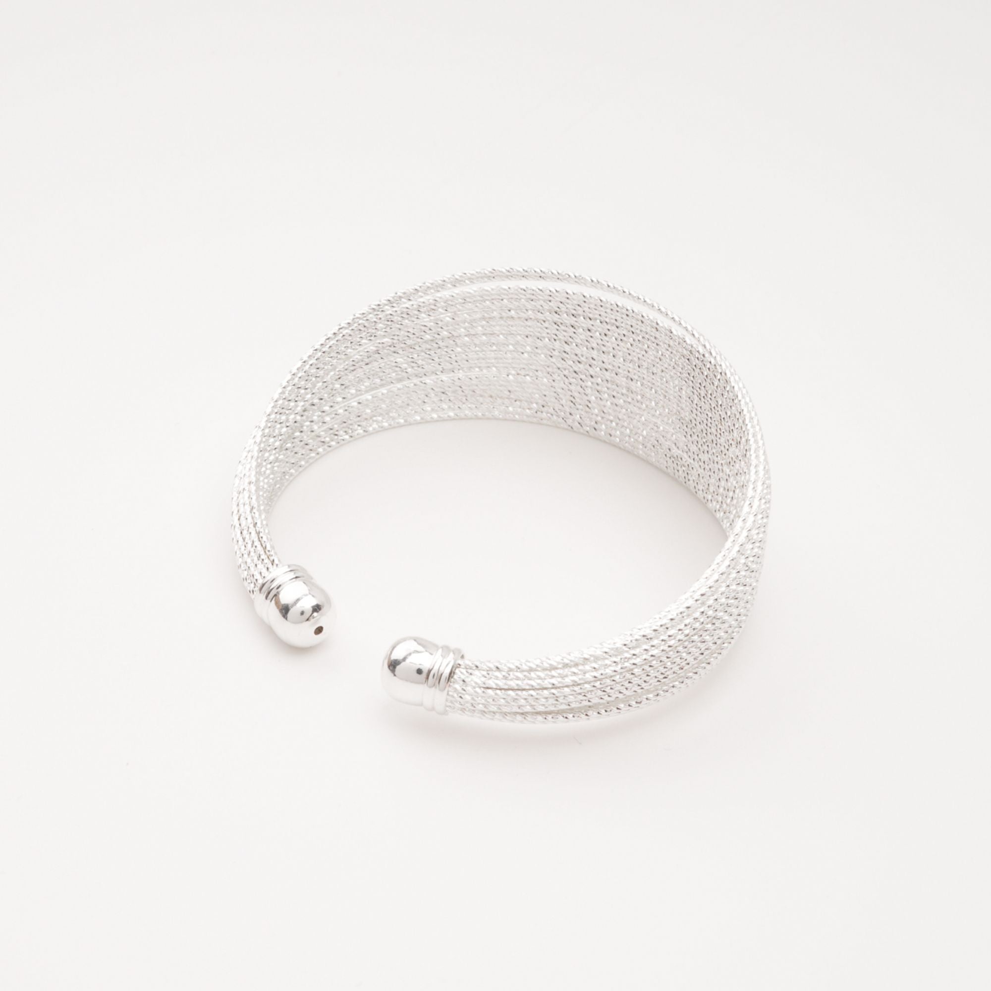 Angelique Multi Band Open Cuff Bracelet - Elegant Adjustable Bangle for Women, Perfect for Parties, Weddings & Everyday Wear