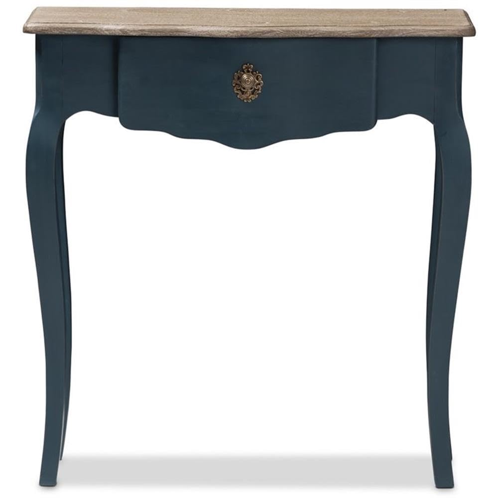 BOWERY HILL Provincial Blue Spruce Console Table - Entryway Sofa Table, Hallway Accent Furniture for Living Room & Bedroom Decor