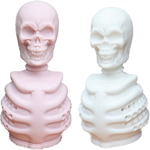 Skull(White and Pink)