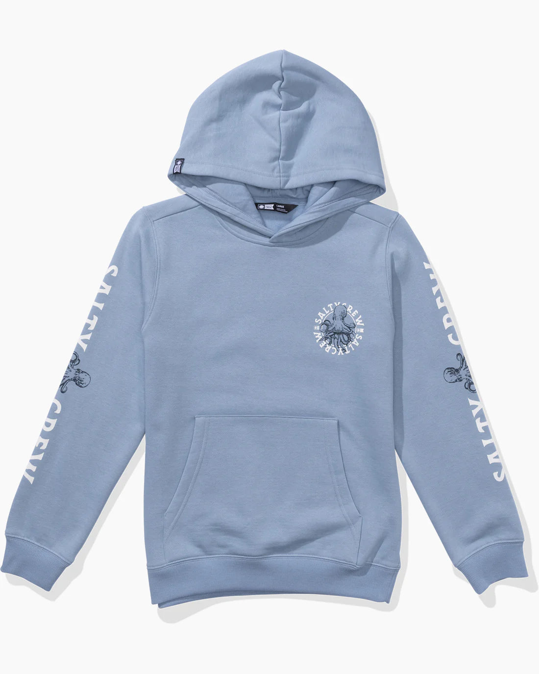 Salty Crew Tentacle Boys Fleece Jacket - Warm & Stylish Men's Pullover for Outdoor Adventures & Casual Wear