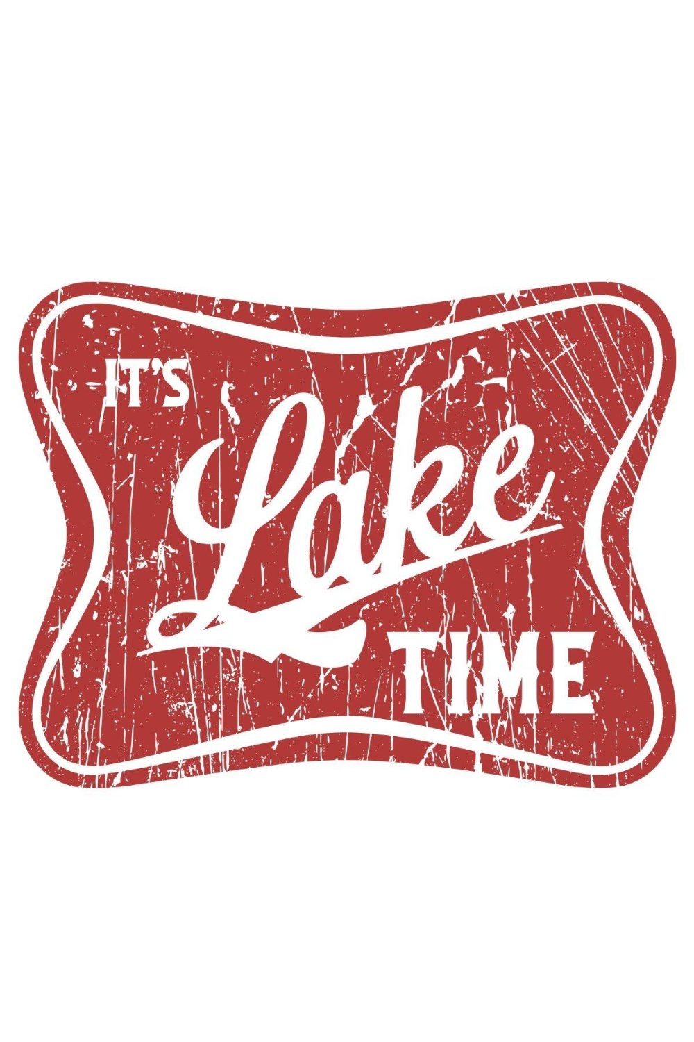 IT'S LAKE TIME COWBOY SNAPBACK: 5-Panel Adjustable Baseball Cap for Men - Perfect for Fishing, Camping & Outdoor Adventures
