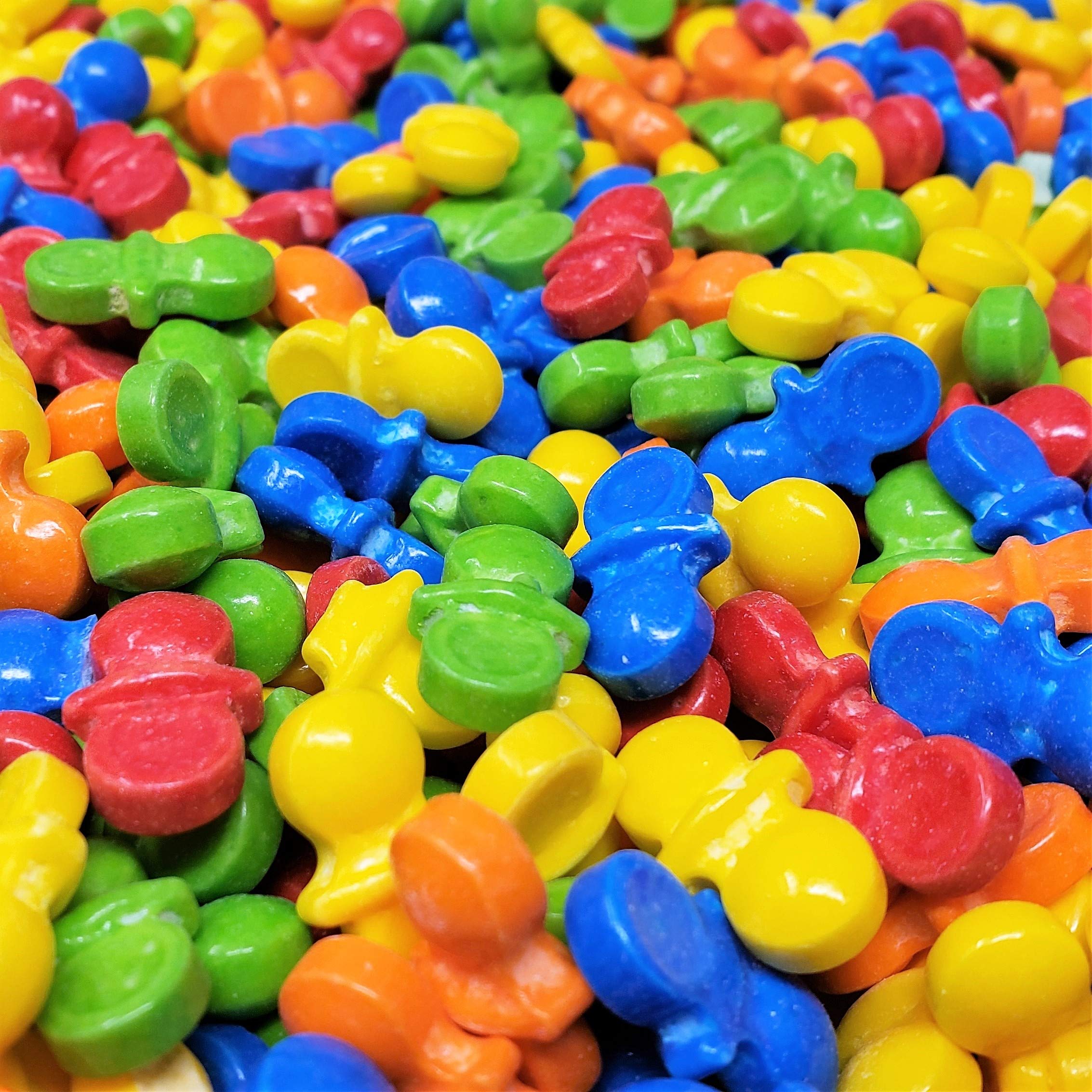 Oh Baby Candy Pacifiers - 1 Lb Bag of Colorful Coated Candy for Parties, Baby Showers & Events | Sweet Treats for Celebrations & Gifts