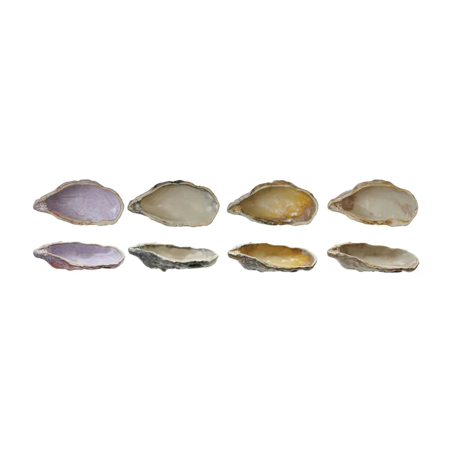 Premium Ceramic Oyster Shells for Serving - Elegant Appetizer Plates for Seafood, Sushi & Party Snacks - Perfect for Restaurants, Catering & Home Entertaining