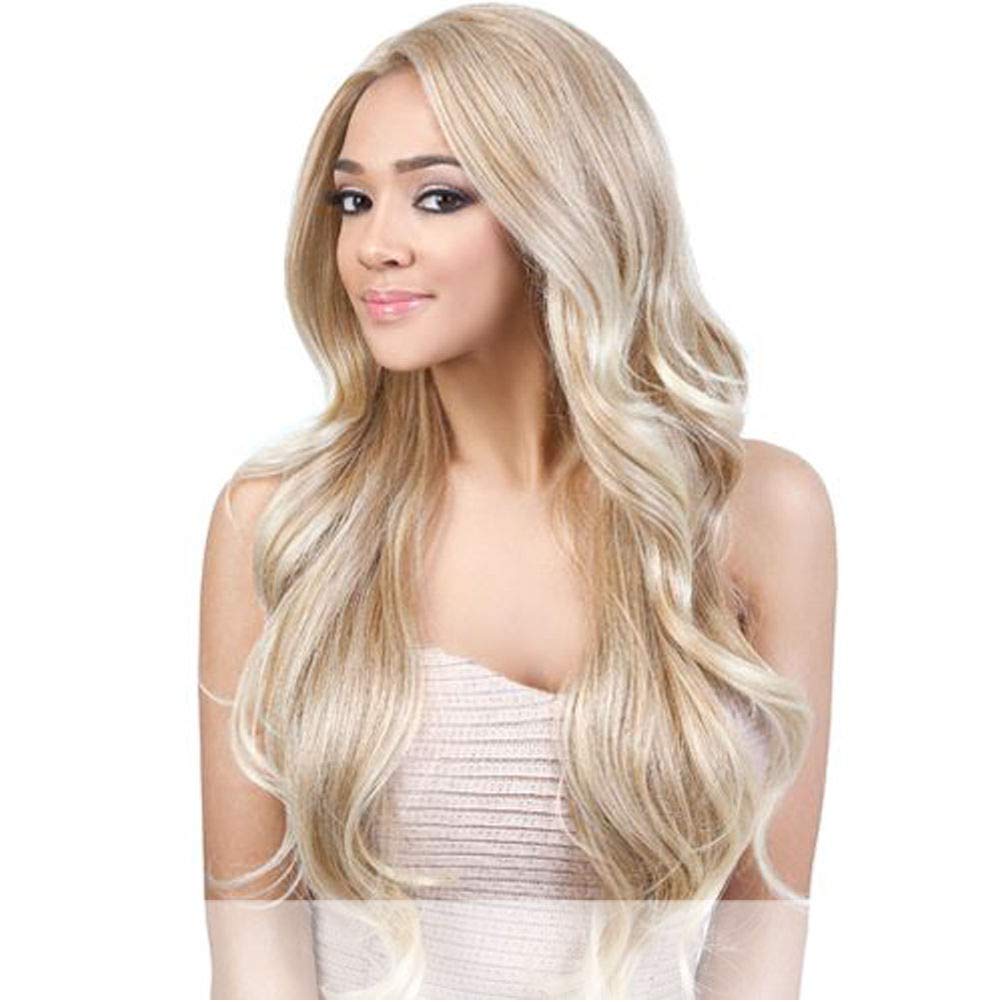 Motown Tress LXP Envy Heat Resistant Fiber Lace Part Wig in Off Black - Perfect for Daily Wear, Cosplay & Protective Styling