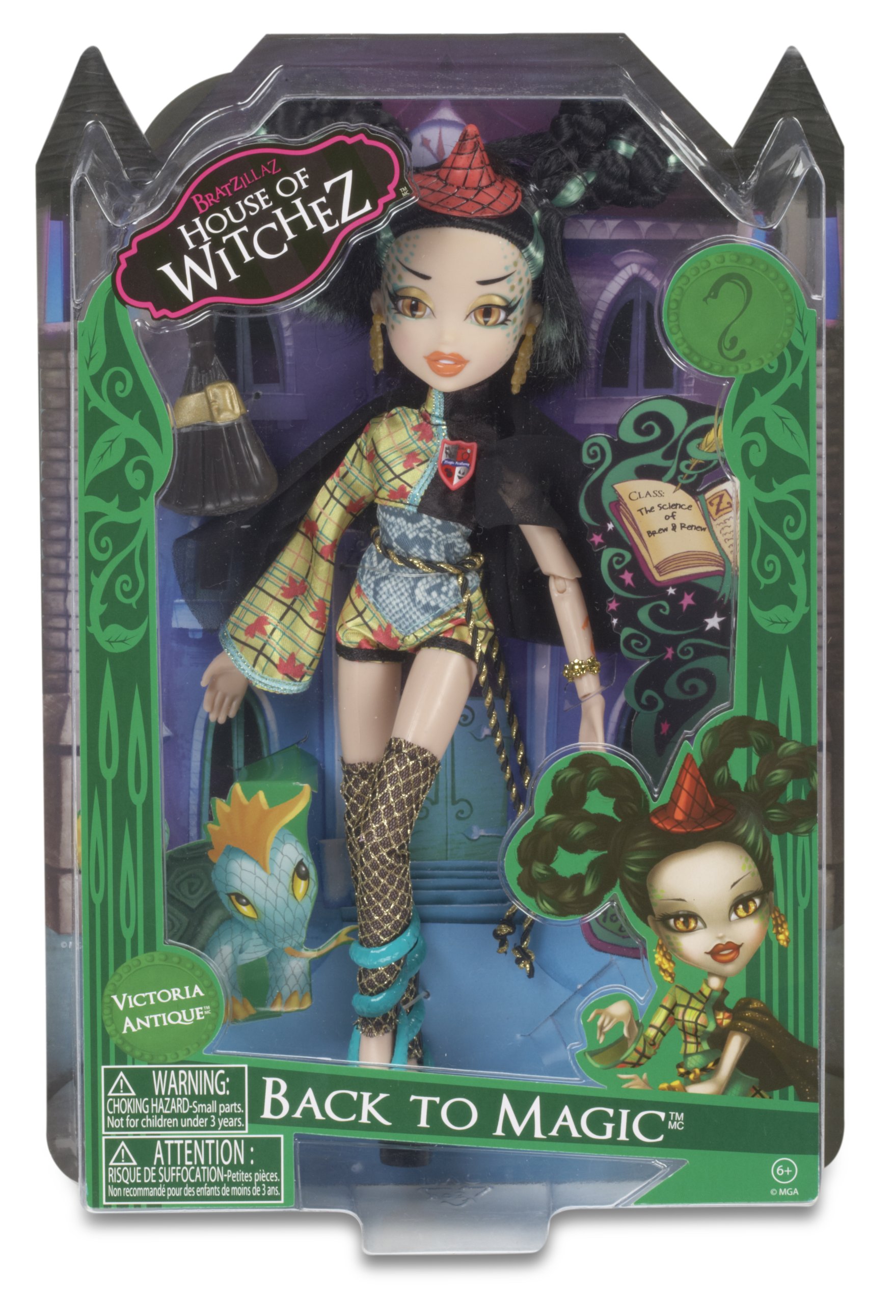 Bratzillaz Back to Magic Doll - Victoria Antique Fashion Doll with Collectible Outfit & Accessories | Perfect for Kids' Birthday Gifts, Halloween Costumes & Toy Collection Displays