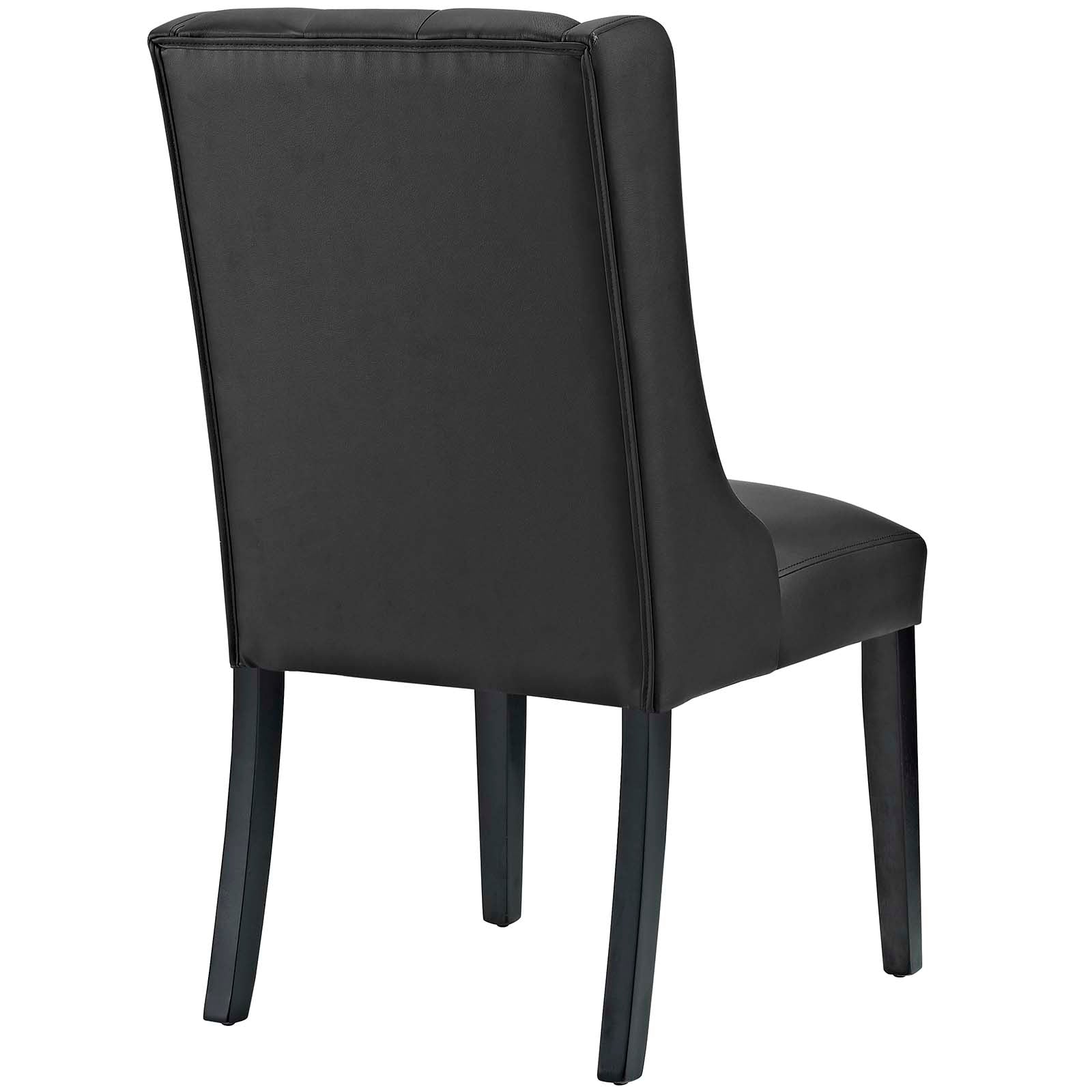 Baronet Dining Chairs - Set of 4 Vinyl Upholstered Kitchen Chairs for Dining Room, Kitchen, or Breakfast Nook - Comfortable & Stylish Seating Solution