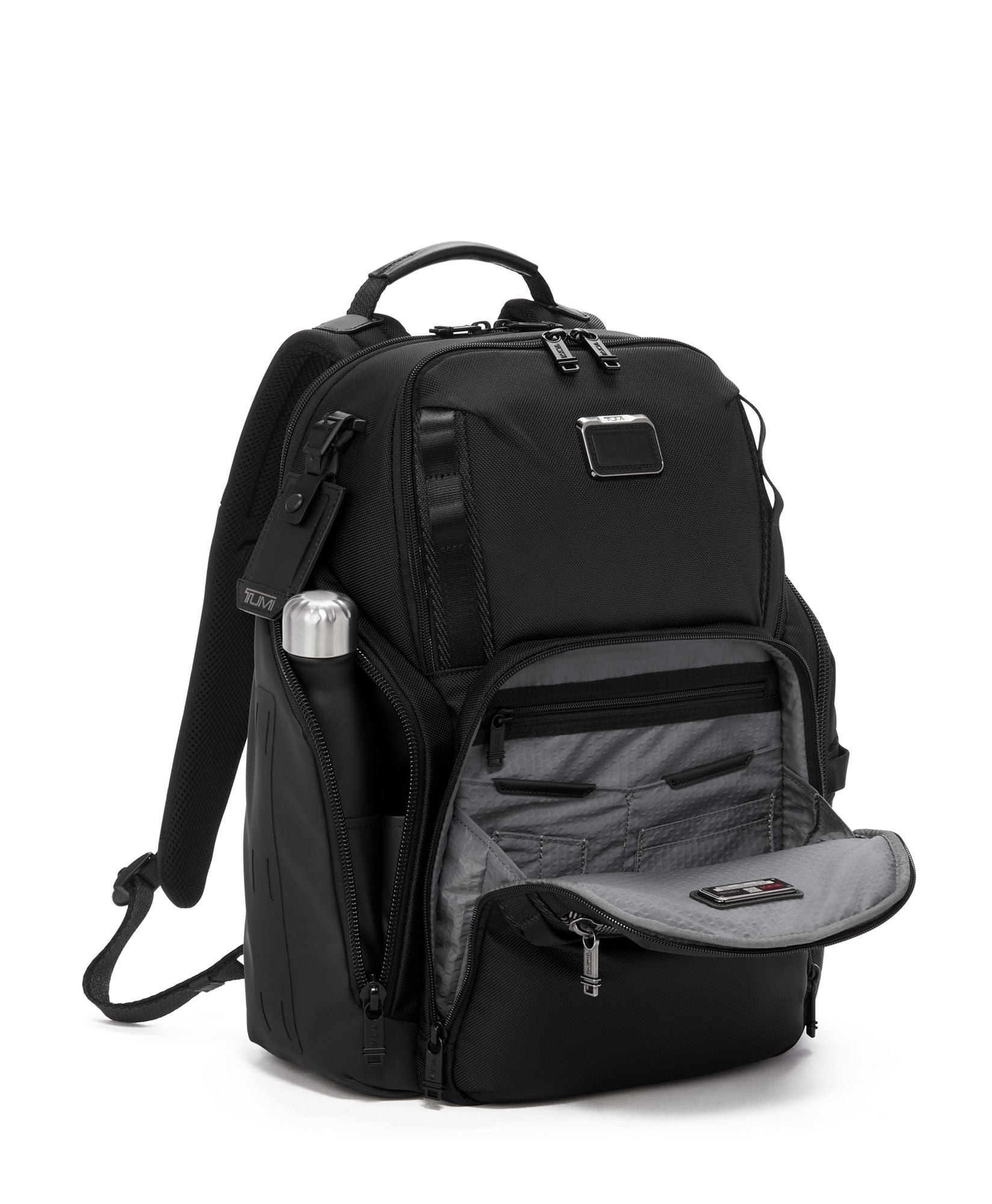 Tumi Alpha 3 Search Backpack - Durable Laptop Backpack for Work & Travel - Water-Resistant Business Backpack with USB Charging Port - Perfect for Commuting, Office & College