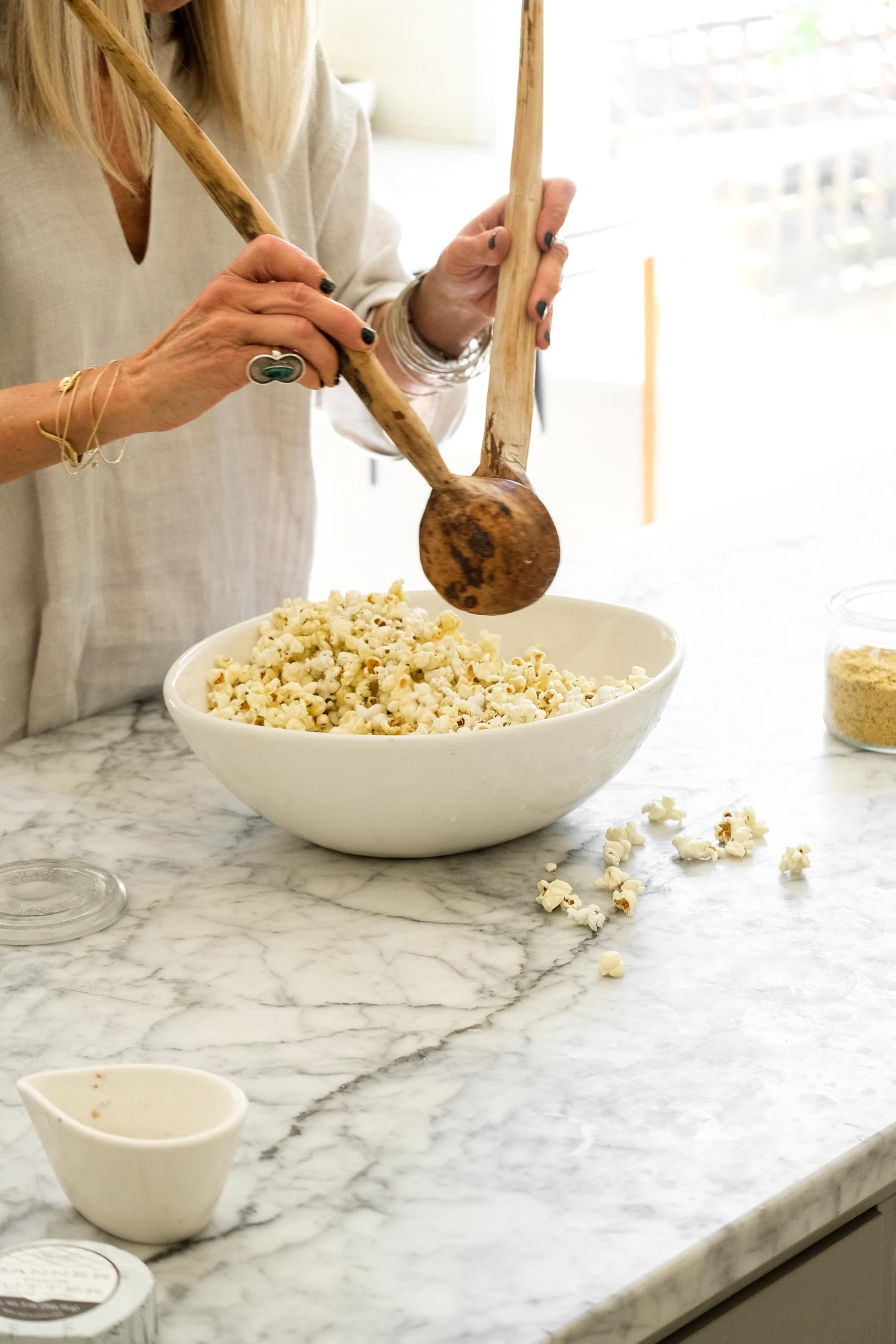 Bella Cucina Sweet Heirloom Popcorn Gift Set with White Truffle Salt - Limited Holiday Edition - Perfect for Christmas Gifts, Corporate Gifts & Gourmet Snacking