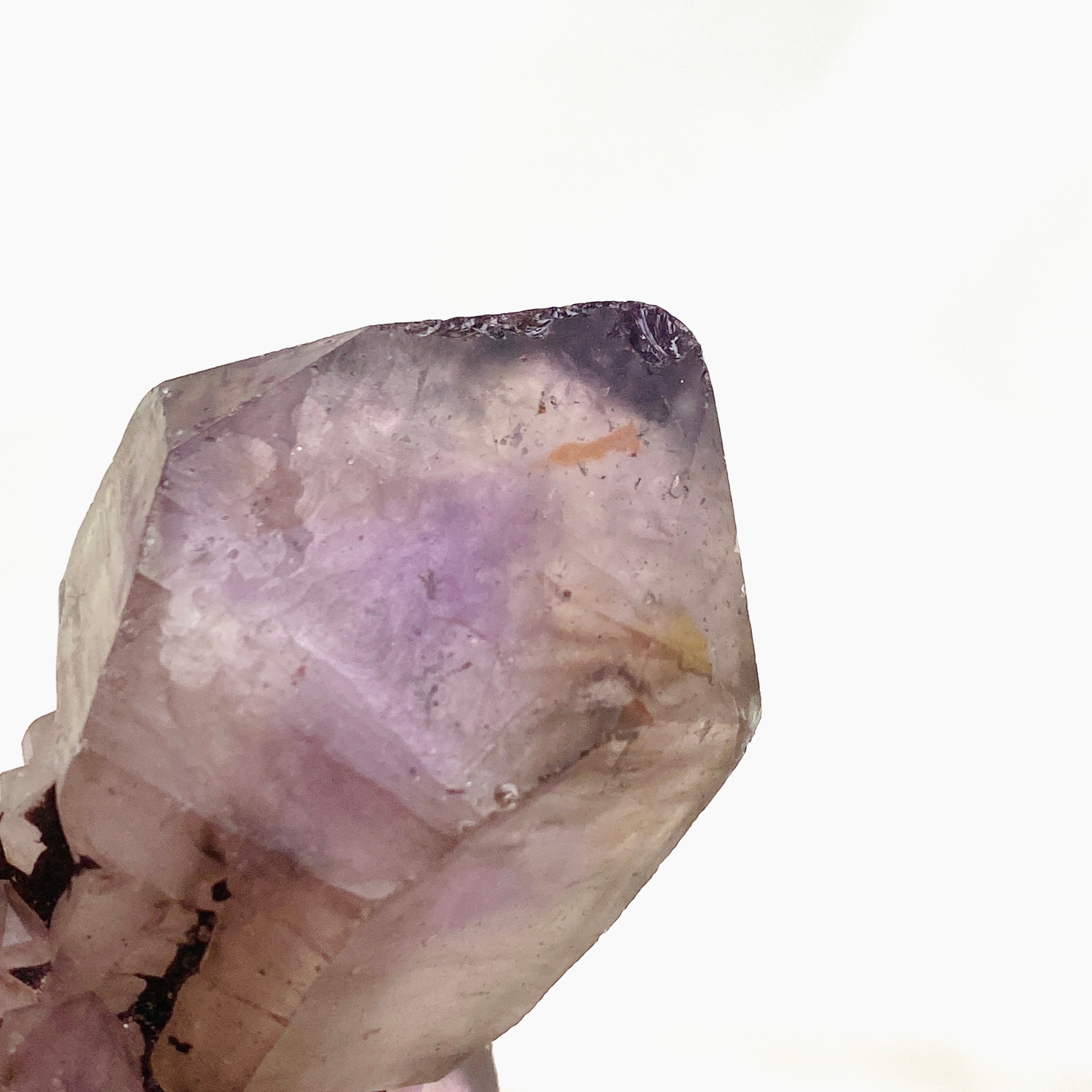 Natural Elestial Amethyst Crystal Cluster - Healing Stone for Meditation, Chakra Balancing & Home Decor | EAC 02 | Perfect for Spiritual Healing, Yoga Spaces & Crystal Collections