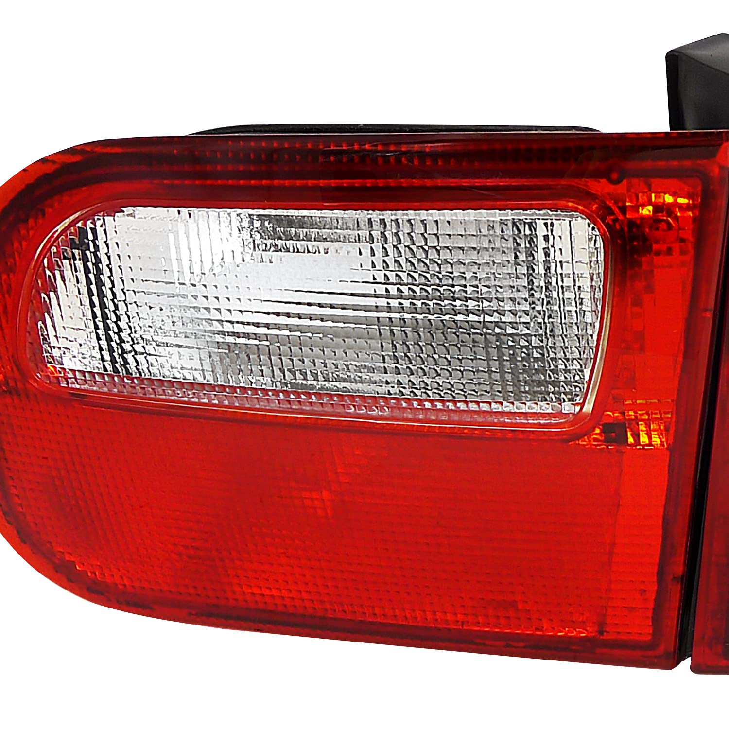 Spec-D Tuning Black Headlights with Smoke Amber Corner Lamps & Red Tail Lights - Compatible with 1992-1995 Honda Civic 3-Door (Left & Right Pair) | Enhanced Night Visibility & Stylish Upgrade for Car Enthusiasts
