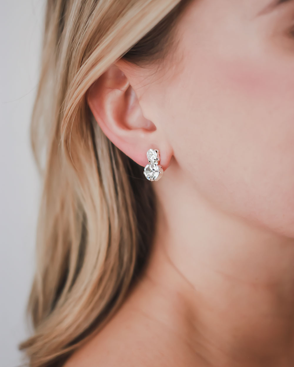 Allie Petite Stud Earrings - Dainty Gold/Silver Earrings for Women - Perfect for Everyday Wear, Office & Special Occasions