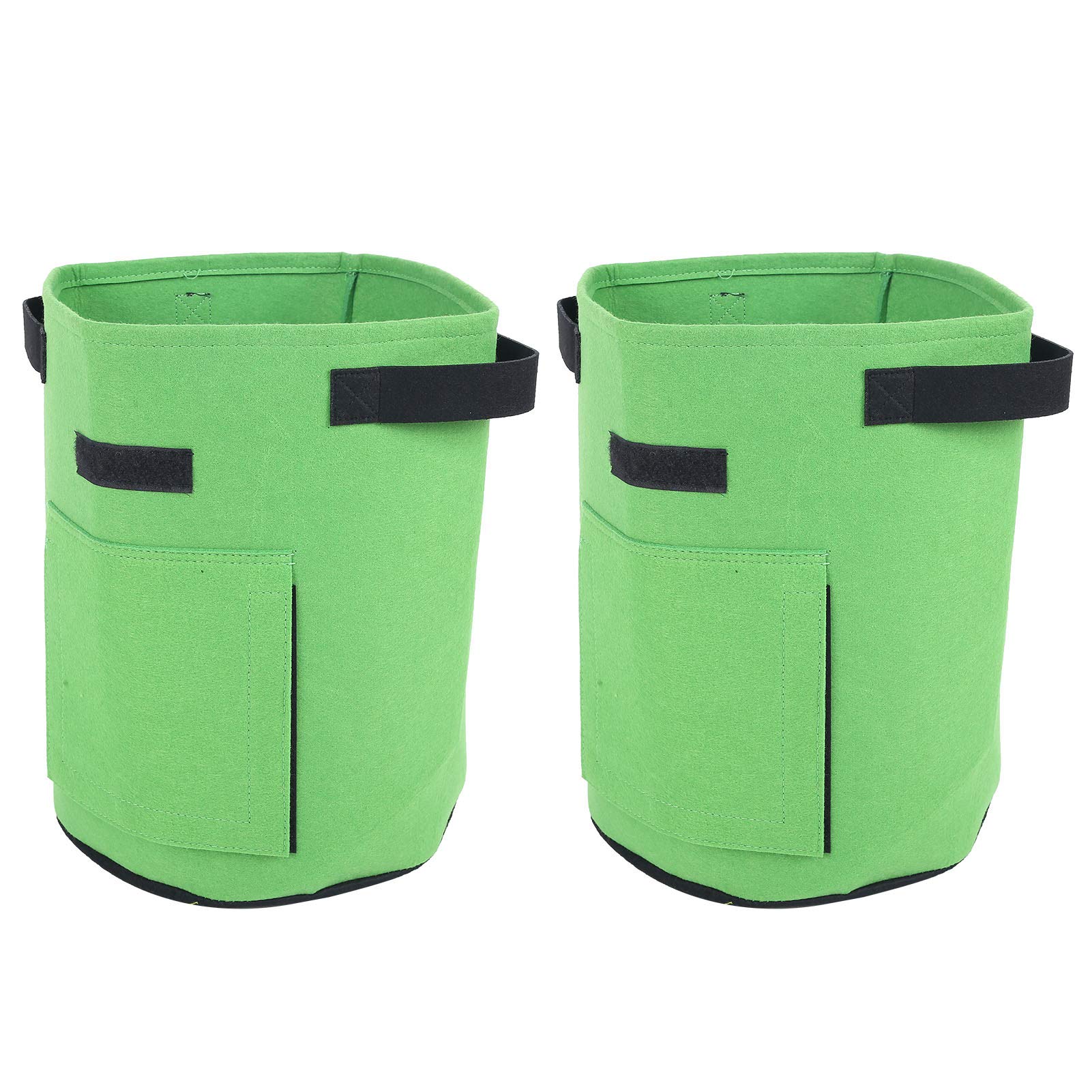 **Green Planting Bags for Vegetables & Plants - Durable Grow Container Pots, Home Garden Tools for Indoor & Outdoor Gardening - Perfect for Balcony, Patio, and Backyard Use**
