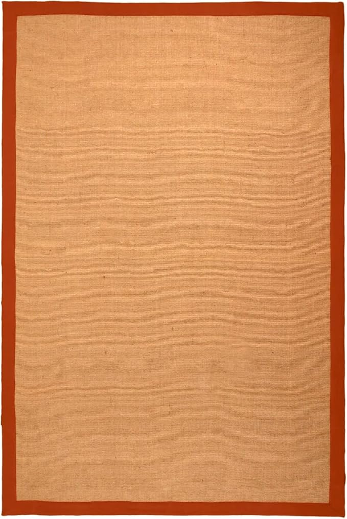 Natural Classic Jute Indoor Area Rug - Eco-Friendly Handwoven Floor Mat for Living Room, Bedroom & Home Decor | Soft & Durable Natural Fiber Carpet