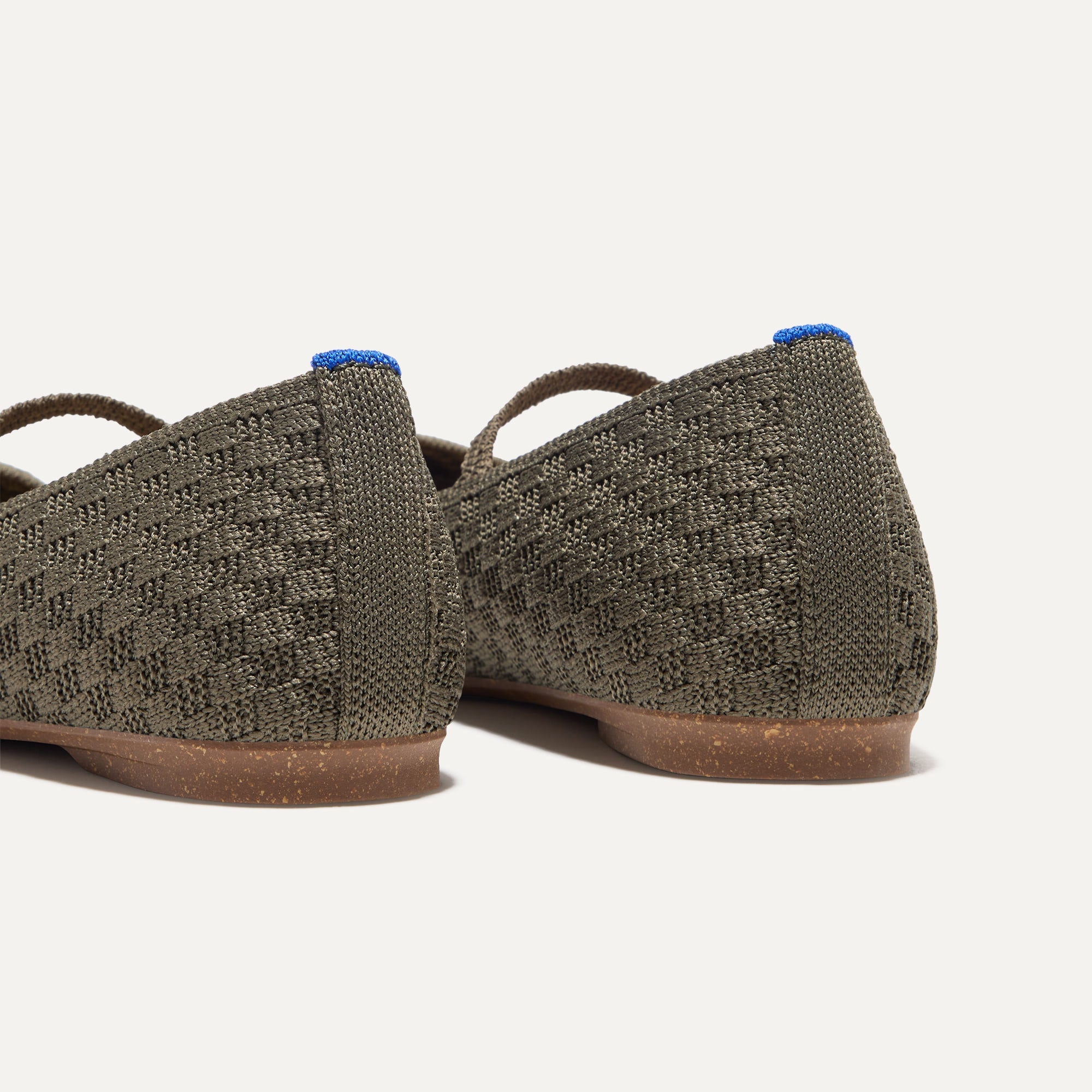 The Max Square Mary Jane Shoes | Safari Basketweave Design | Comfortable Women's Flats for Work, Walking & Casual Outfits