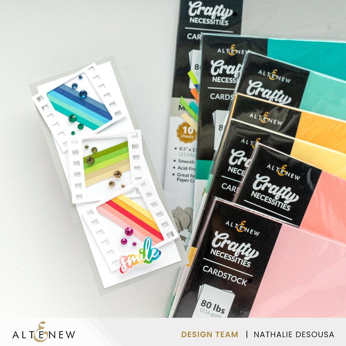 Premium Cardstock Paper Bundle for Scrapbooking & Card Making - Northern Shore Collection - Perfect for DIY Crafts, Invitations, and Home Decor Projects
