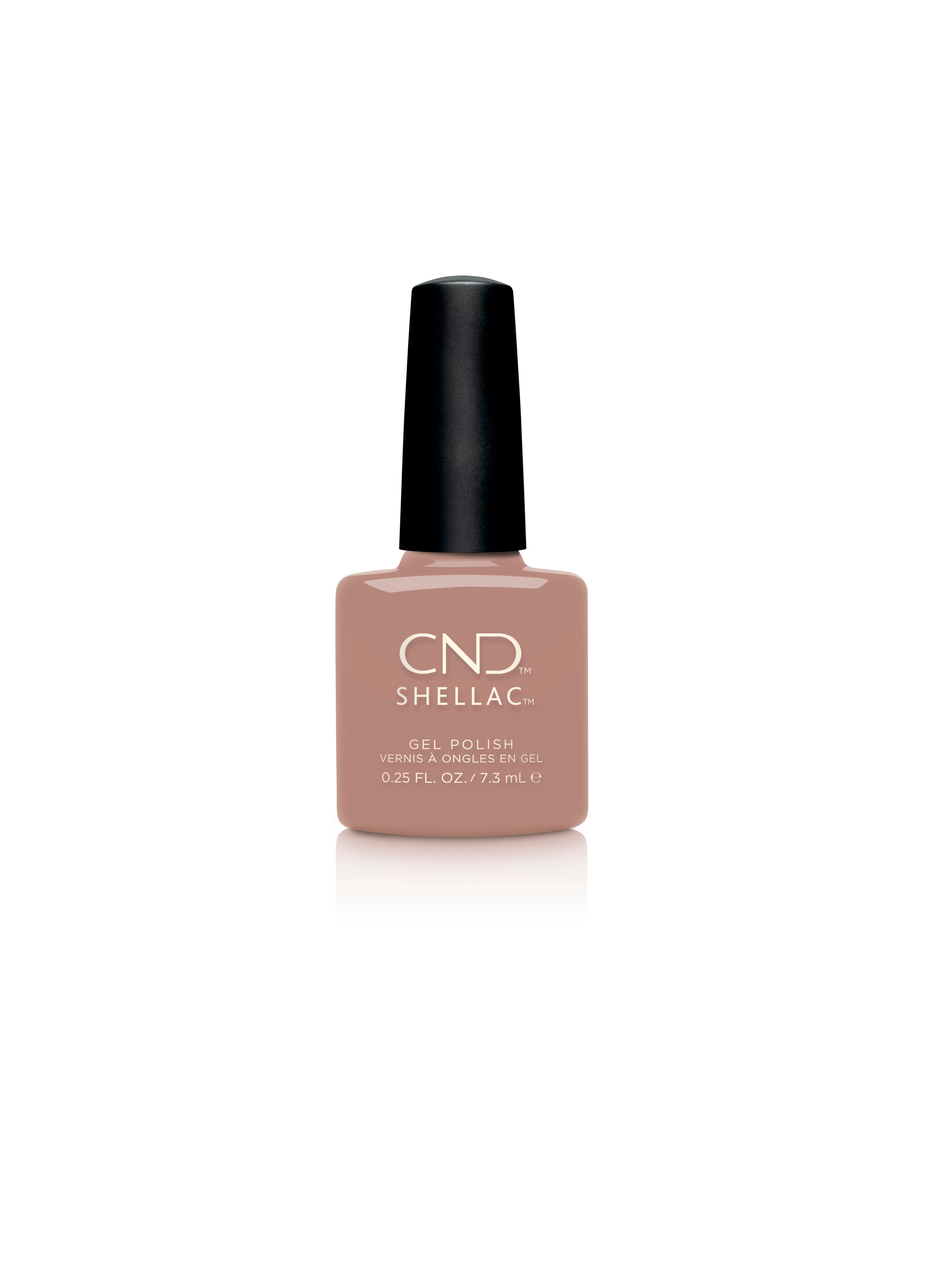CND Shellac Nail Polish - We Want Mauve - 0.25 fl oz - Long Lasting Gel Nail Color for Salon Quality Manicures at Home