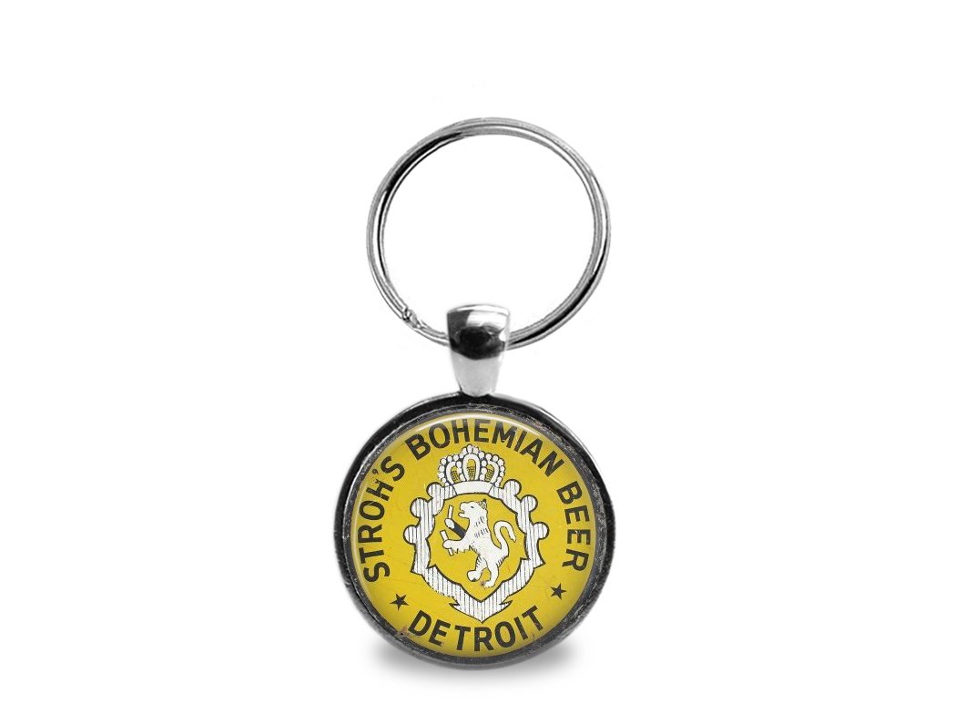 Vintage Beer Bottle Opener Keychain - Classic Style Bottle Opener with Key Ring for Beer Lovers - Perfect for Parties, Camping, and Gifts