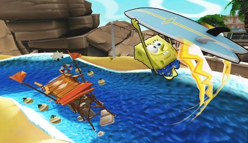 Spongebob Surf & Skate Roadtrip Game for Xbox 360 - Fun Adventure Game for Kids & Family Game Night