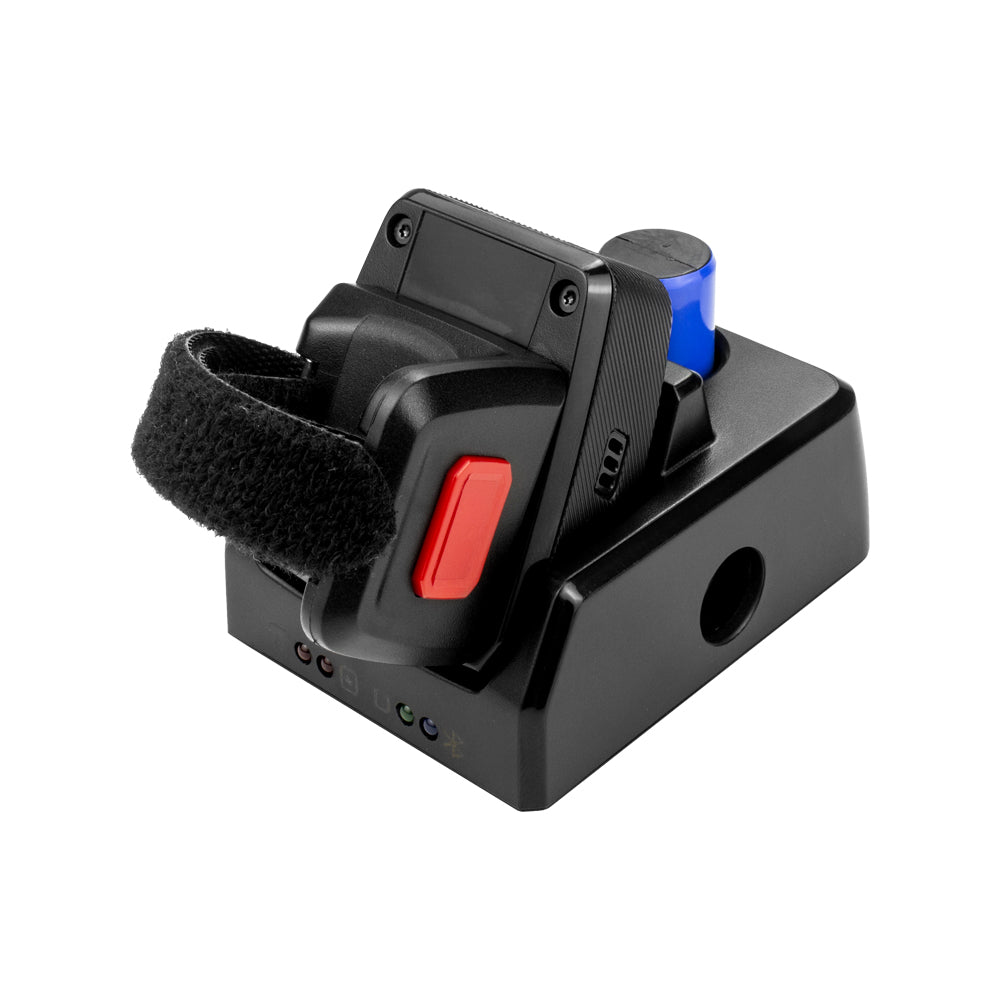 RS 8000 2D Finger Barcode Scanner - Fast Wireless Bluetooth Barcode Reader for Retail, Warehouse & Inventory Management | Perfect for Small Businesses & POS Systems
