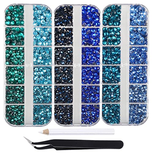 Blue Color Series, 3-Sizes,6-colors